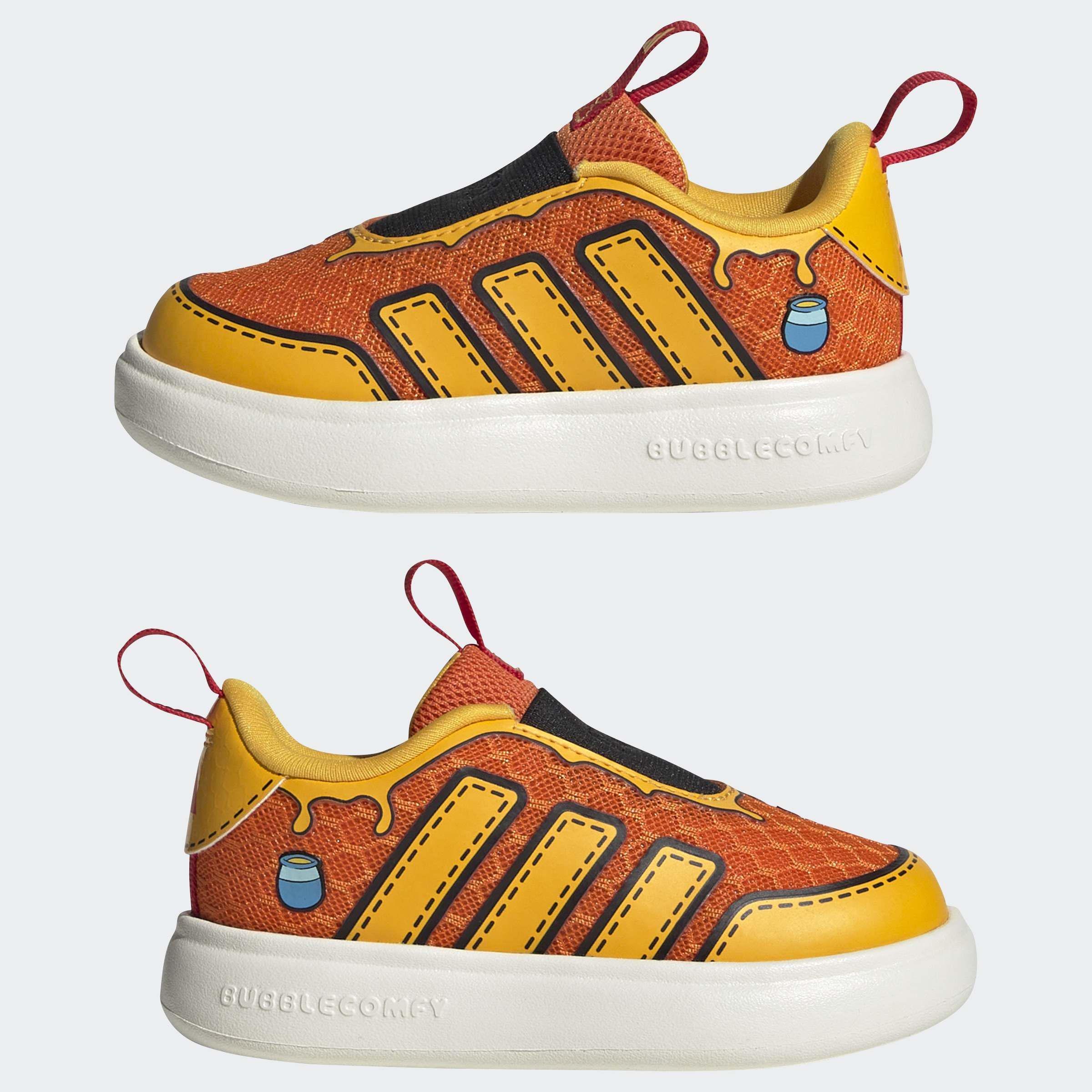 Kids Unisex adidas Disney Bubblecomic Shoes Infants, Orange, A701_ONE, large image number 6