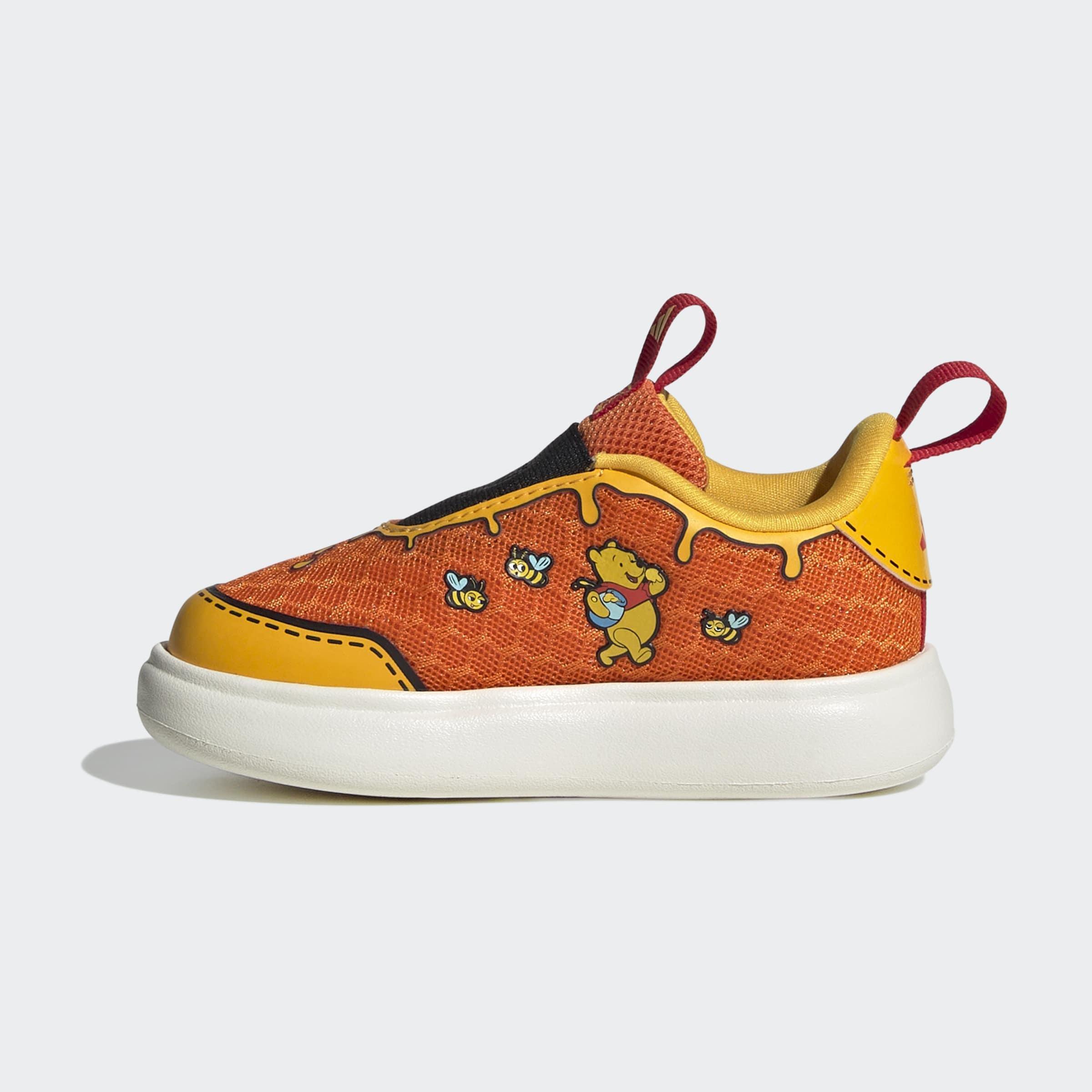 Kids Unisex adidas Disney Bubblecomic Shoes Infants, Orange, A701_ONE, large image number 7