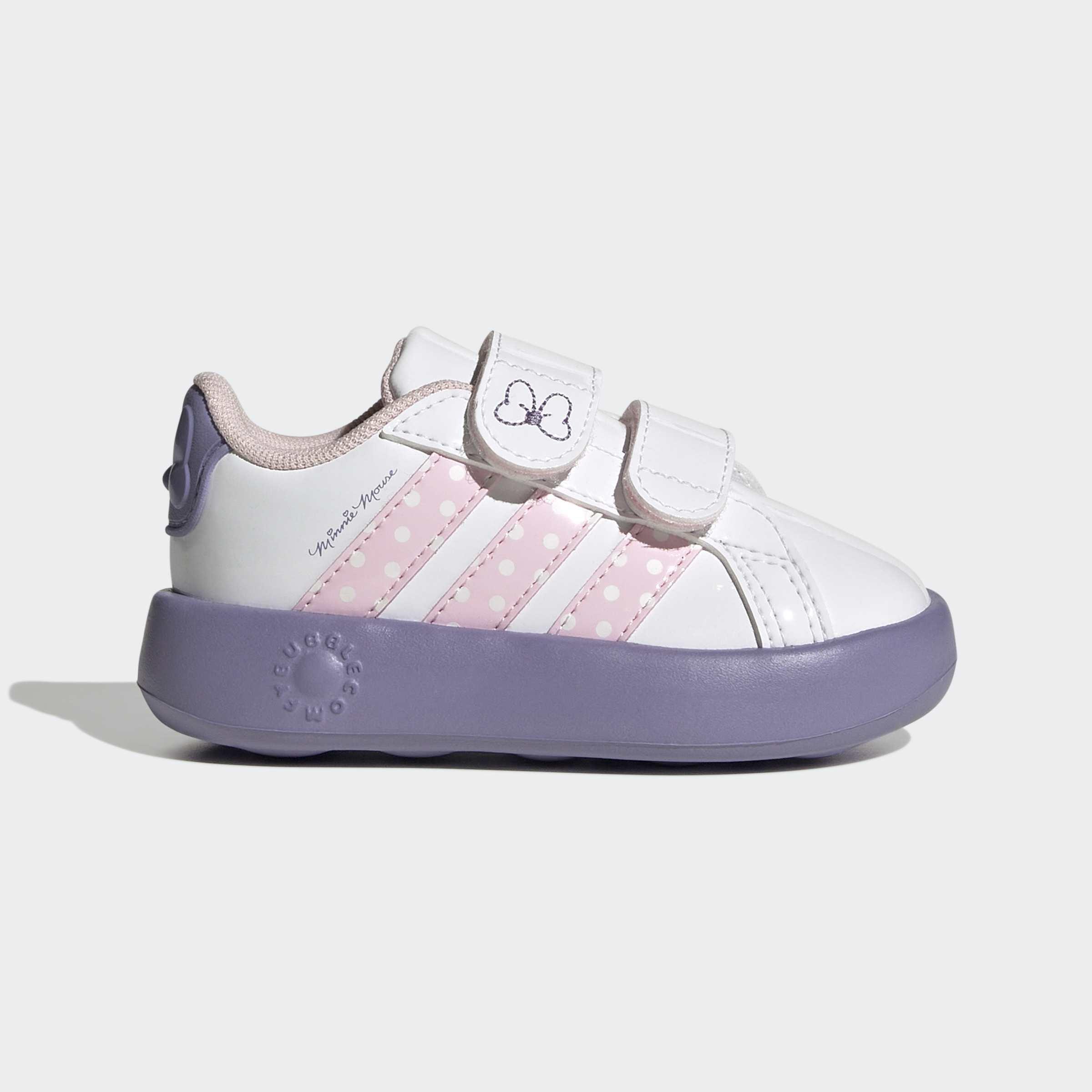 Kids Unisex adidas Disney Minnie Mouse Grand Court Shoes Infants, White