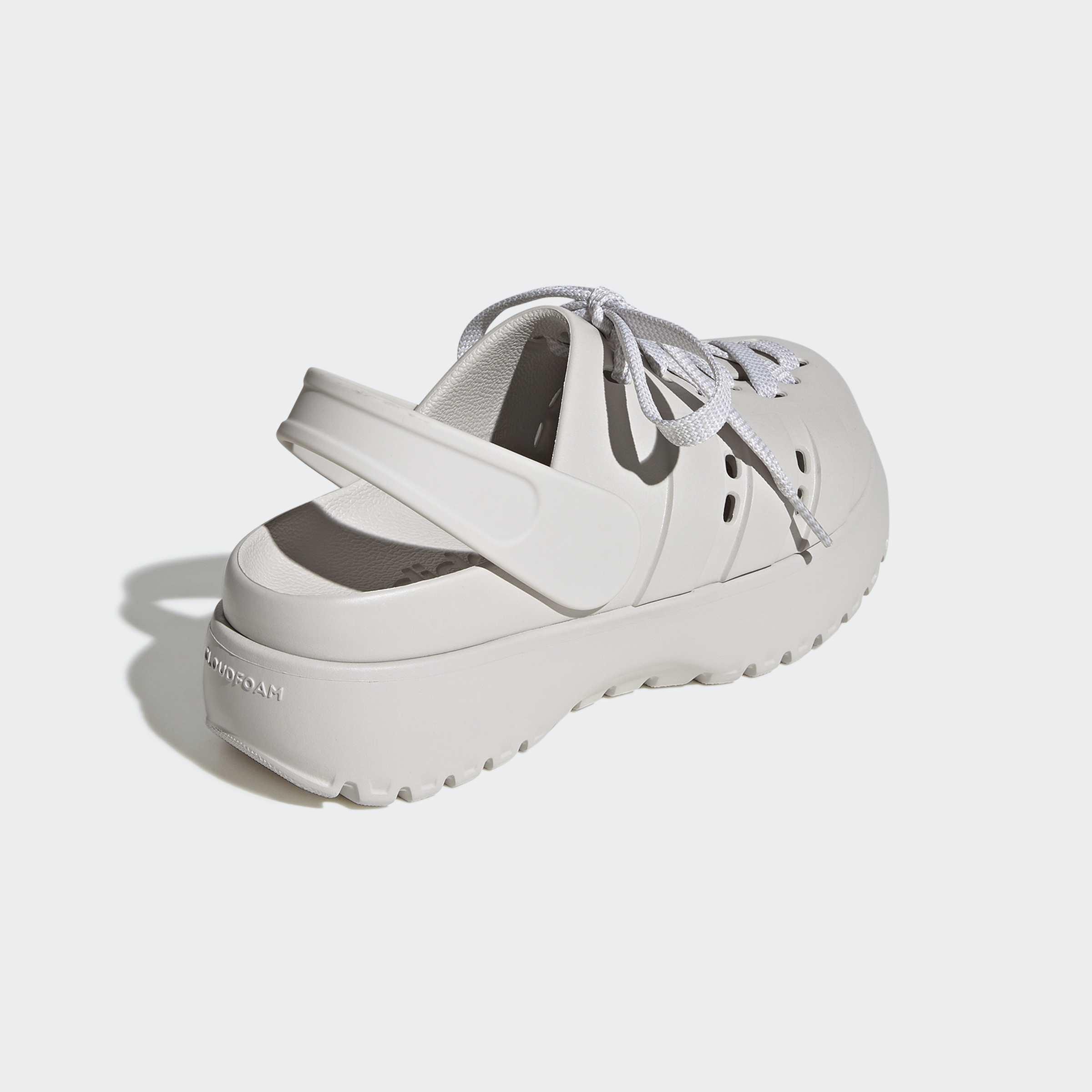 Adilette Platform Clog, Grey, A701_ONE, large image number 3