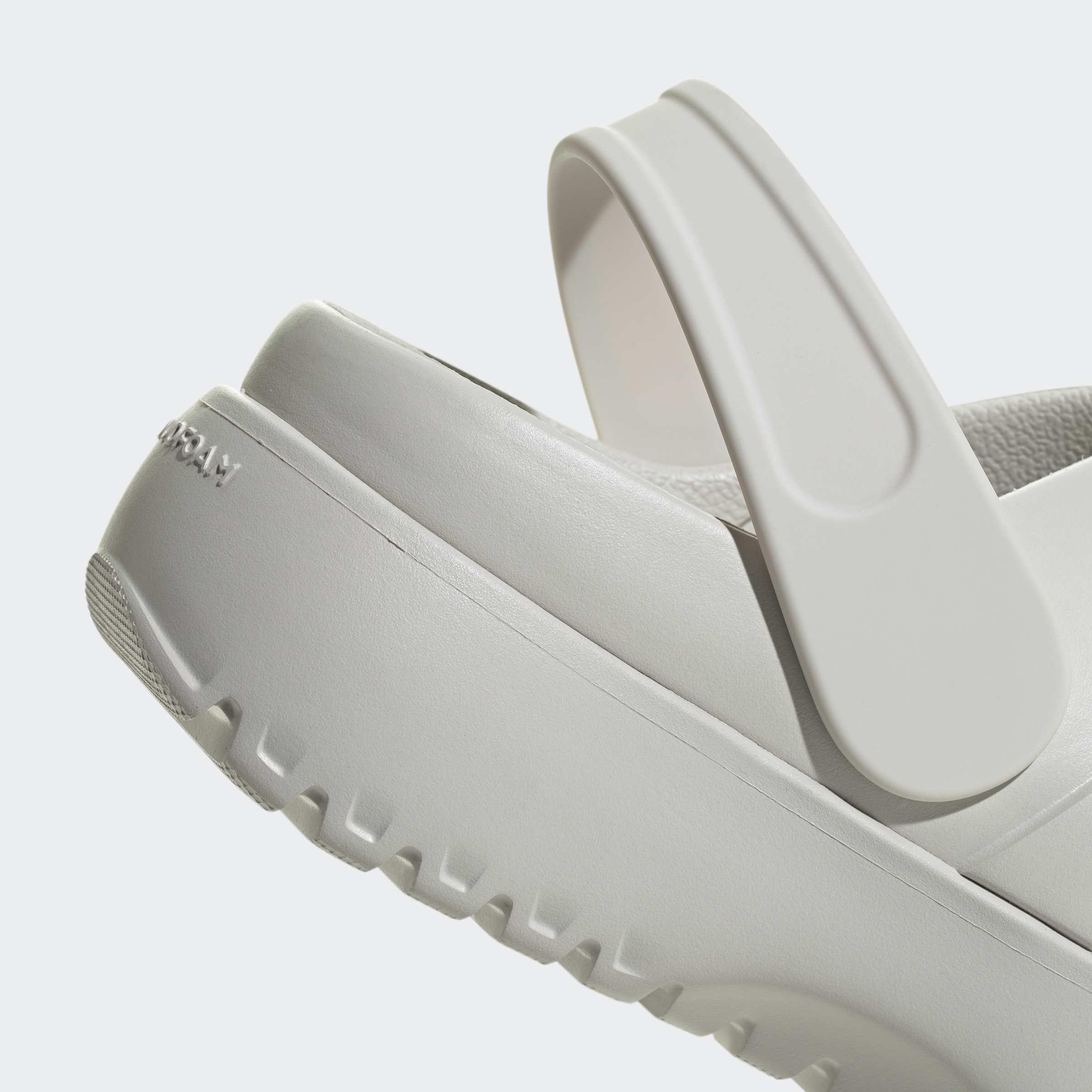Adilette Platform Clog, Grey, A701_ONE, large image number 4