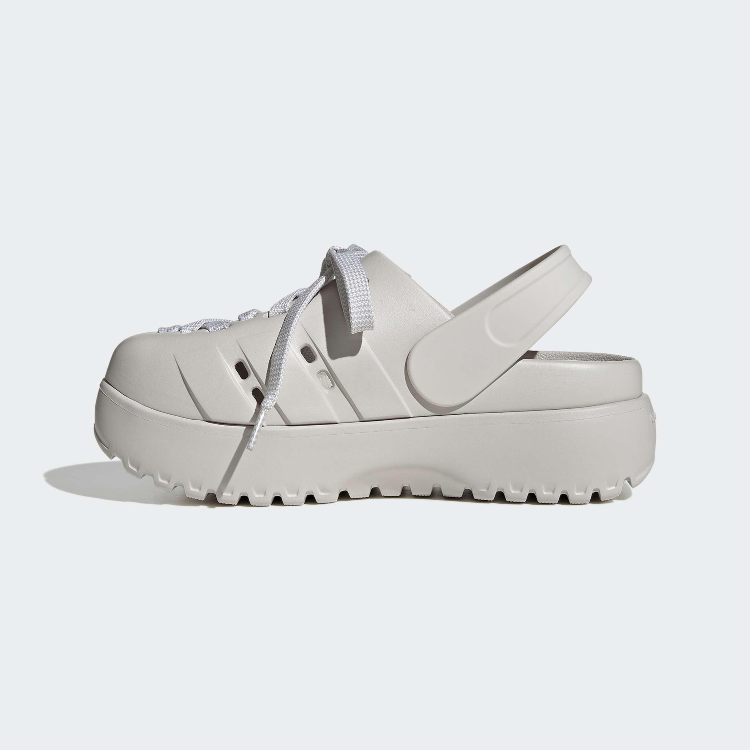 Adilette Platform Clog, Grey, A701_ONE, large image number 6