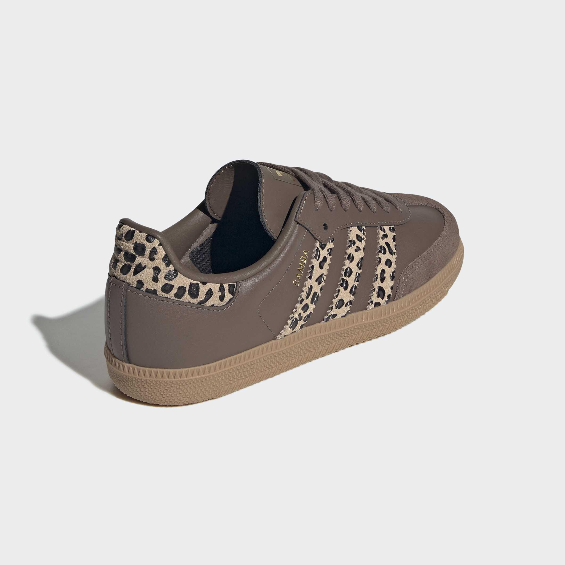 Kids Unisex Samba OG Shoes, Brown, A701_ONE, large image number 3