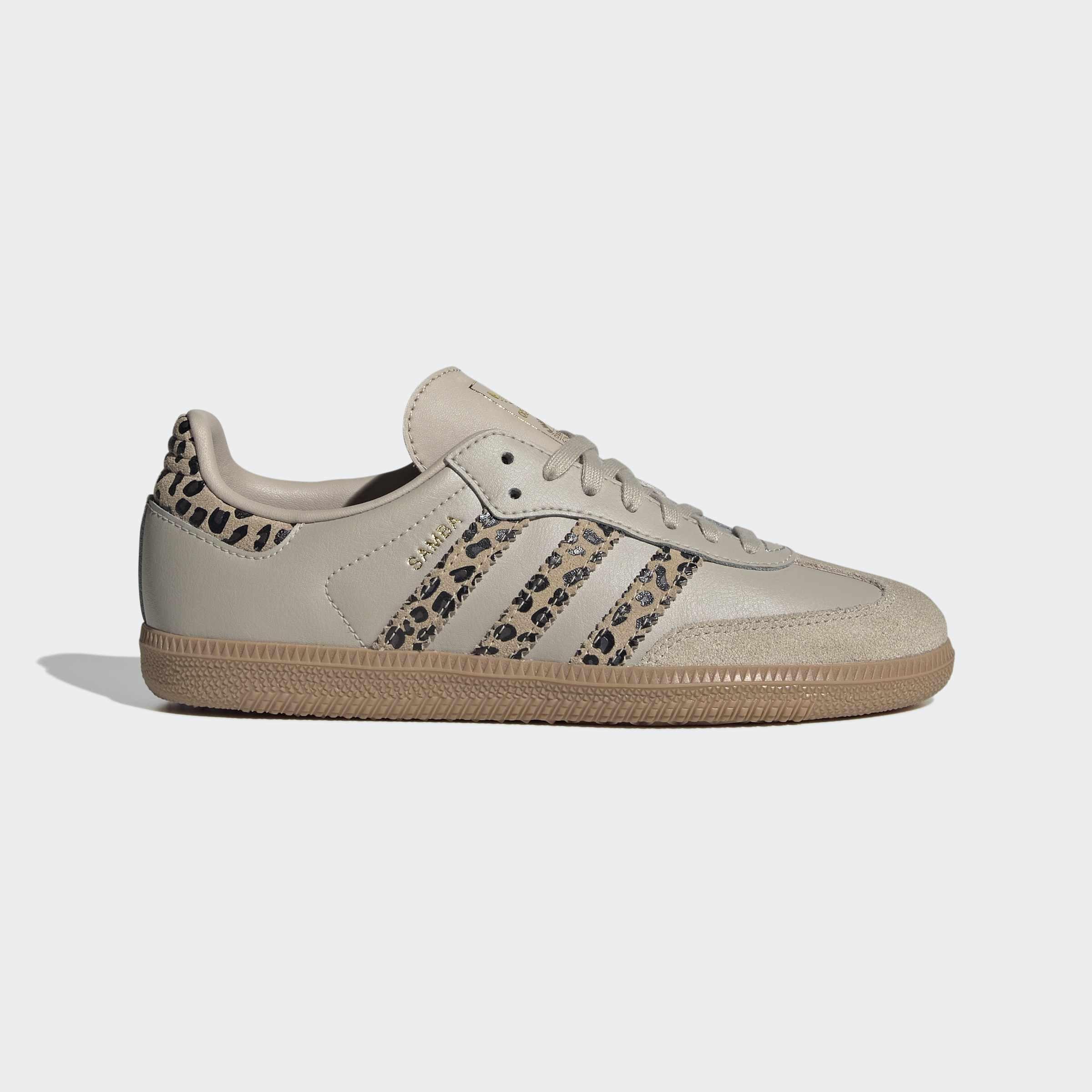 Kids Unisex Samba OG Shoes, Beige
