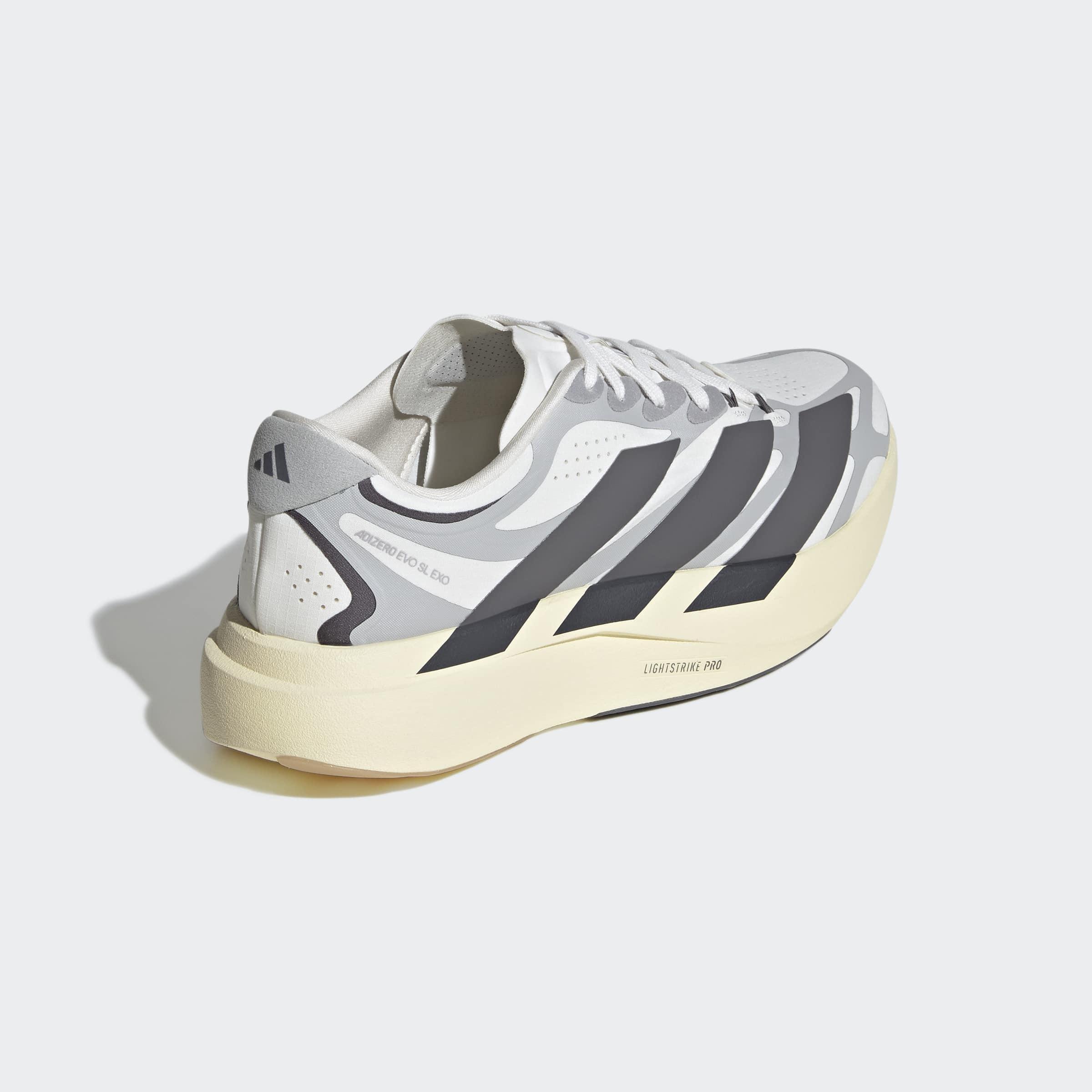 Adizero EVO SL Exo Shoes, White, A701_ONE, large image number 3