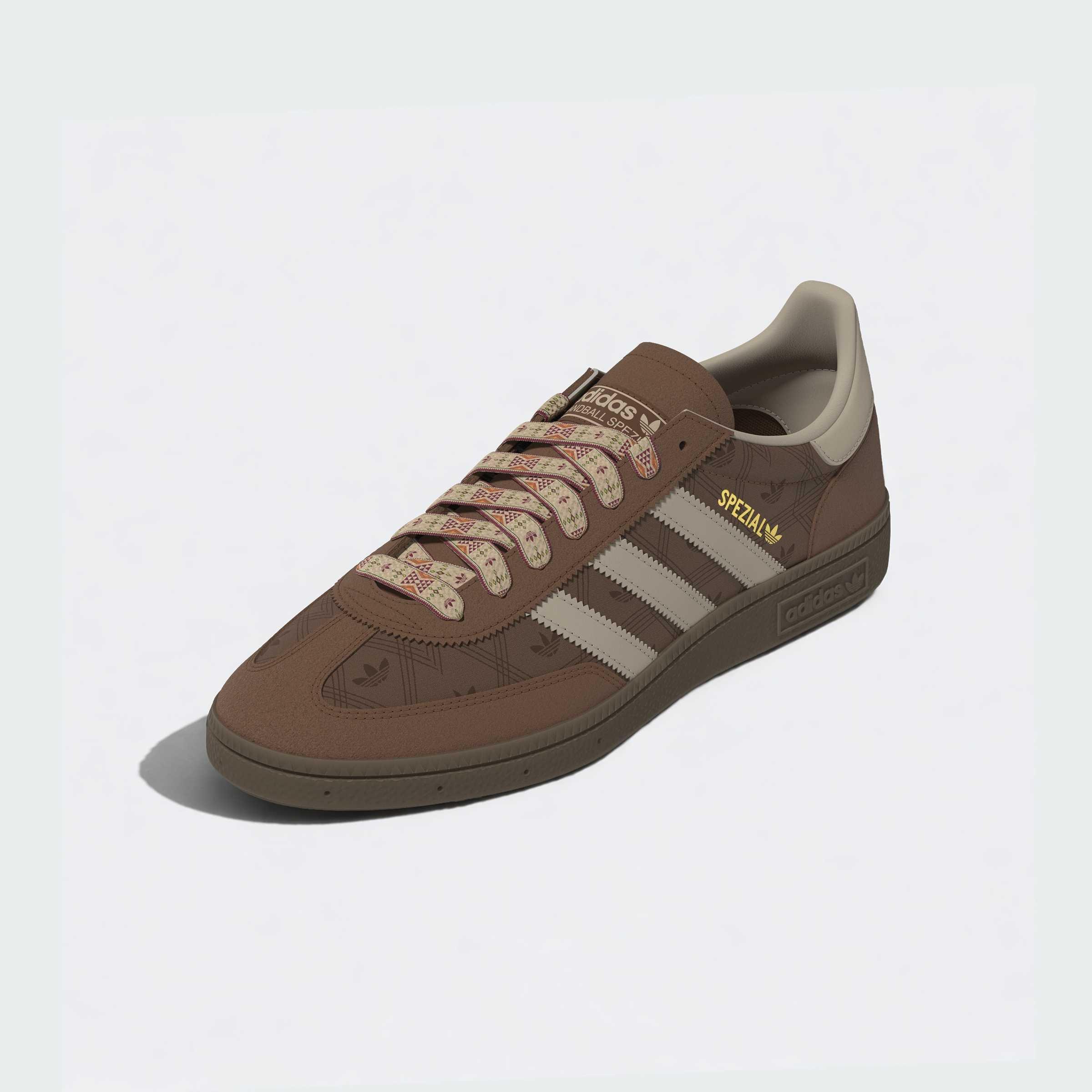 Handball Spezial Shoes, Brown, A701_ONE, large image number 2