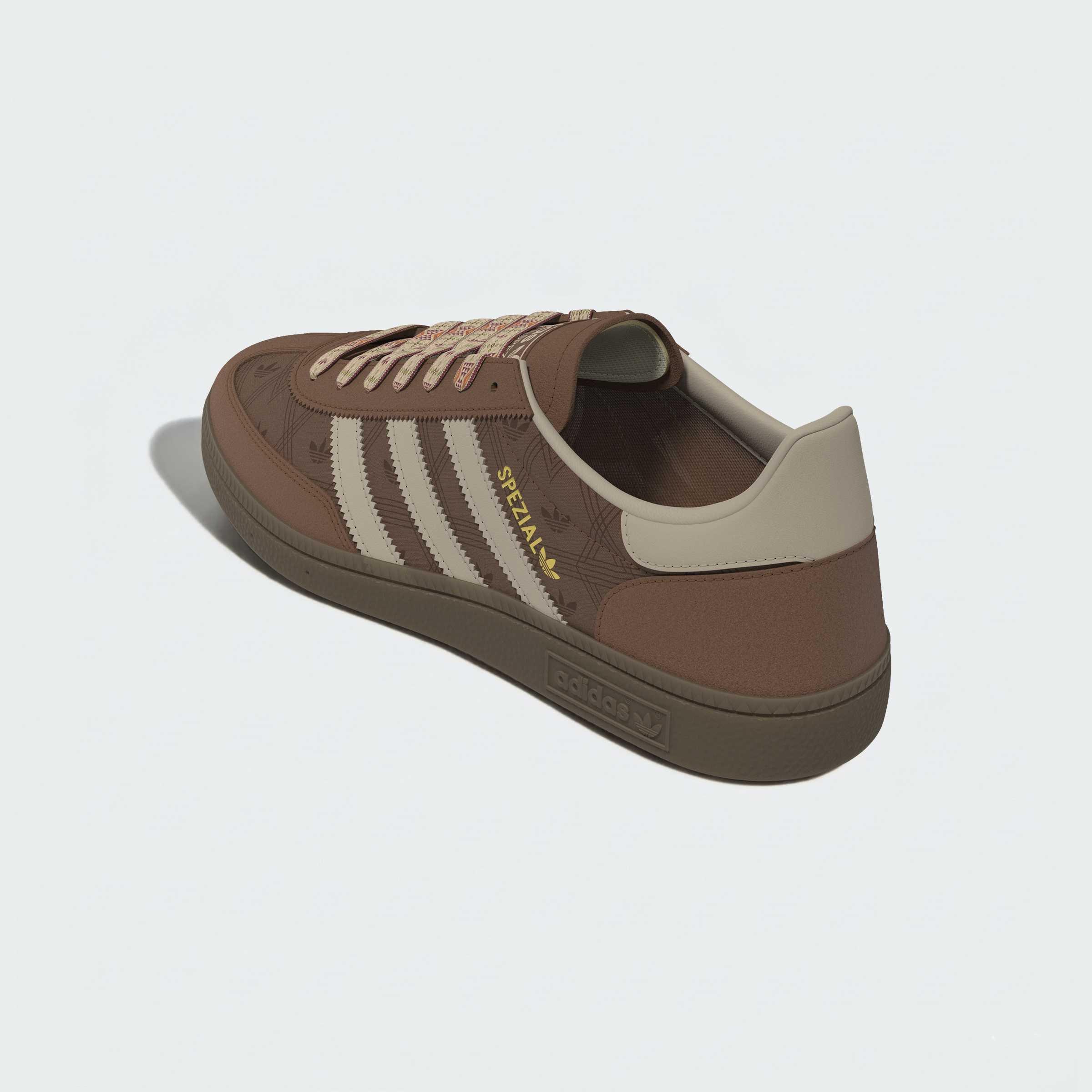 Handball Spezial Shoes, Brown, A701_ONE, large image number 3
