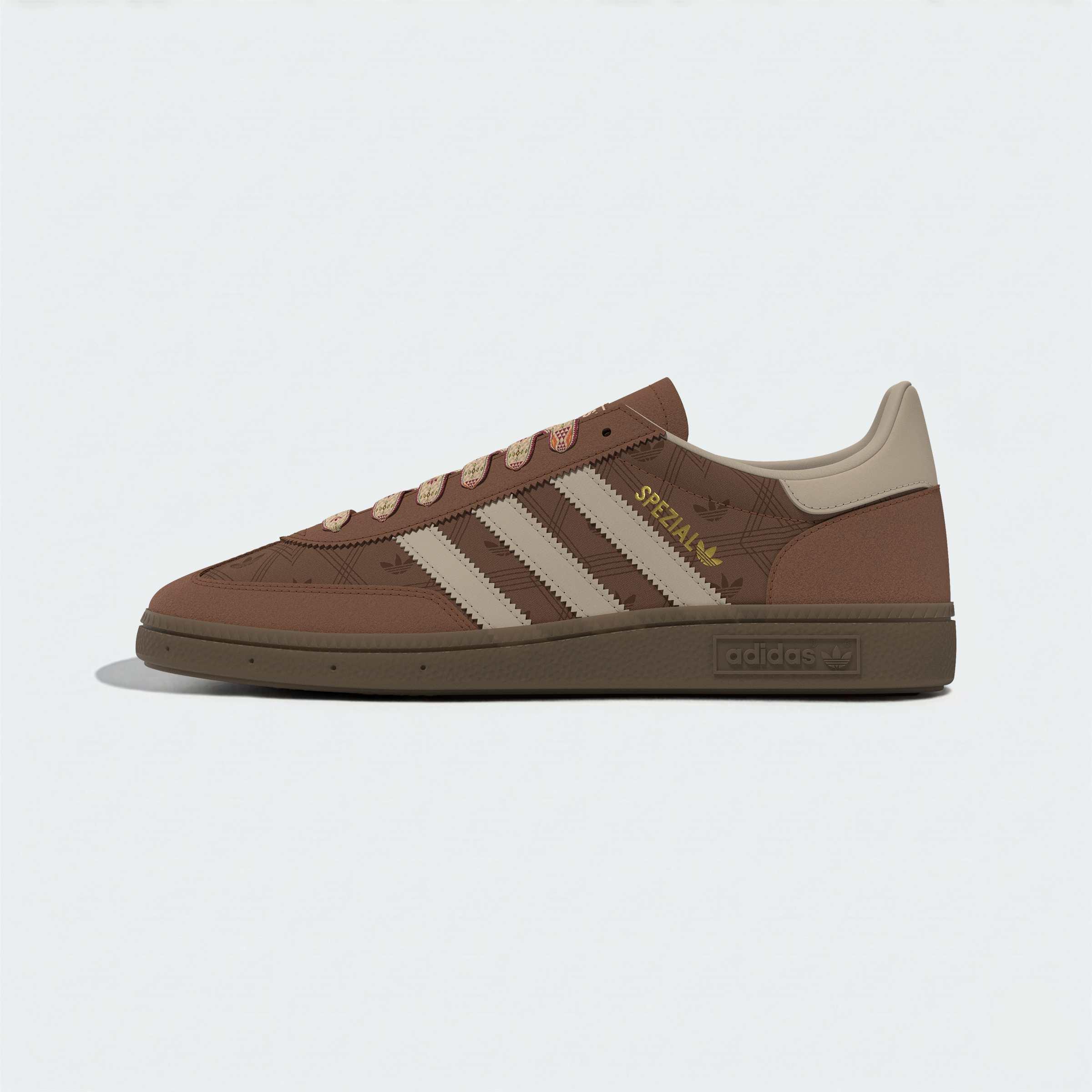 Handball Spezial Shoes, Brown, A701_ONE, large image number 7