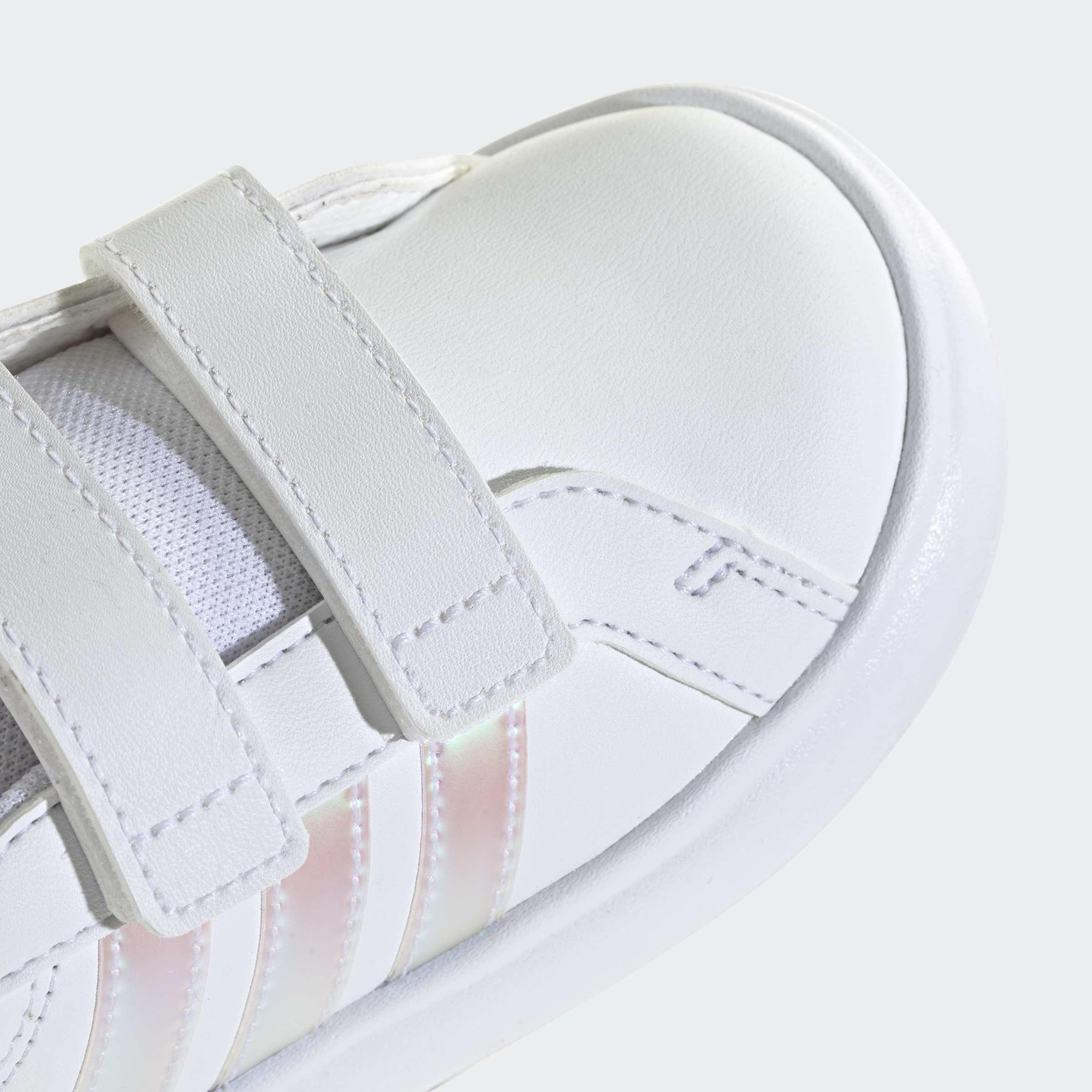 Kids Unisex Grand Court 3.0 Bubble Shoes Infants, White, A701_ONE, large image number 4