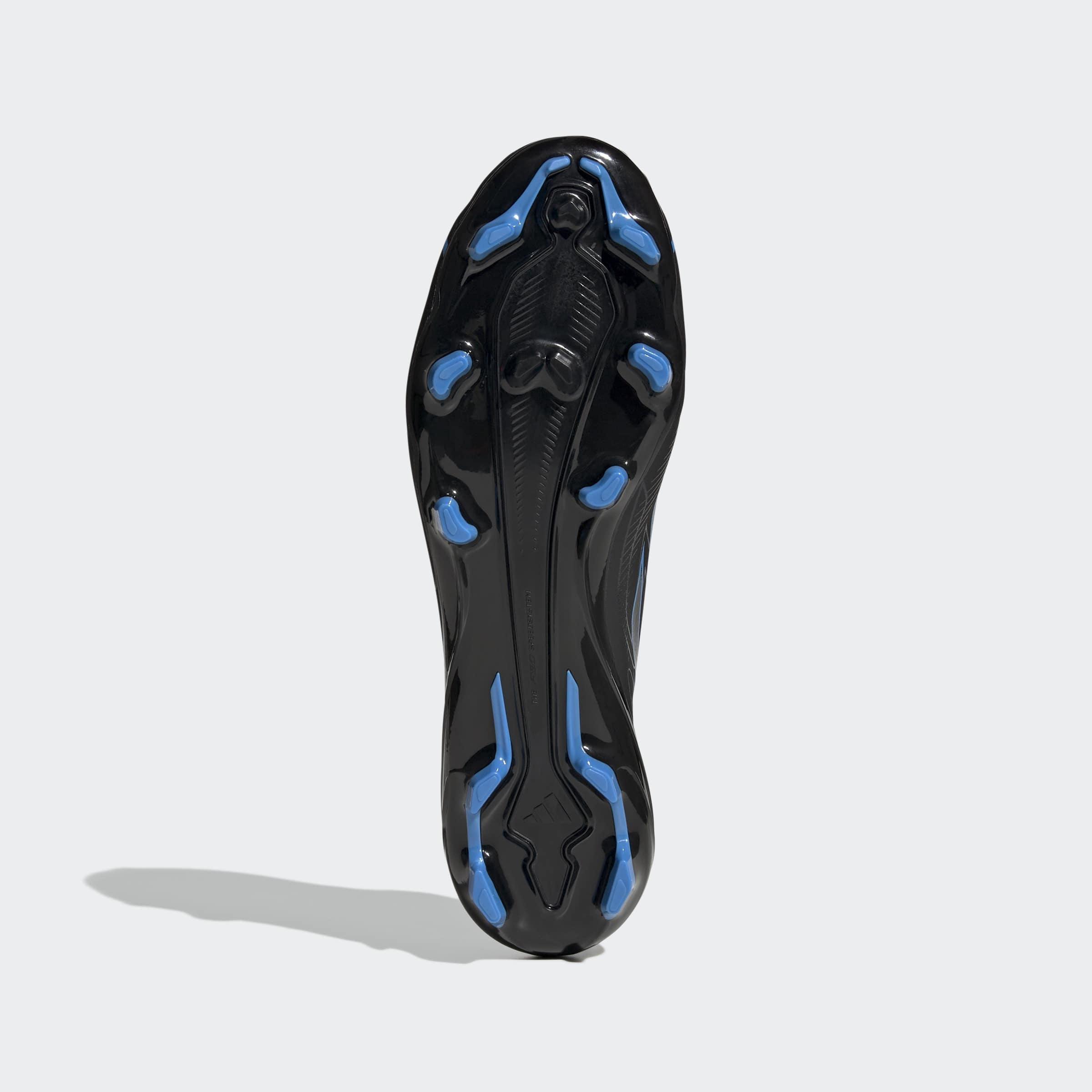 Unisex F50 Hyperfast League Firm Ground Football Boots, Black, A701_ONE, large image number 8
