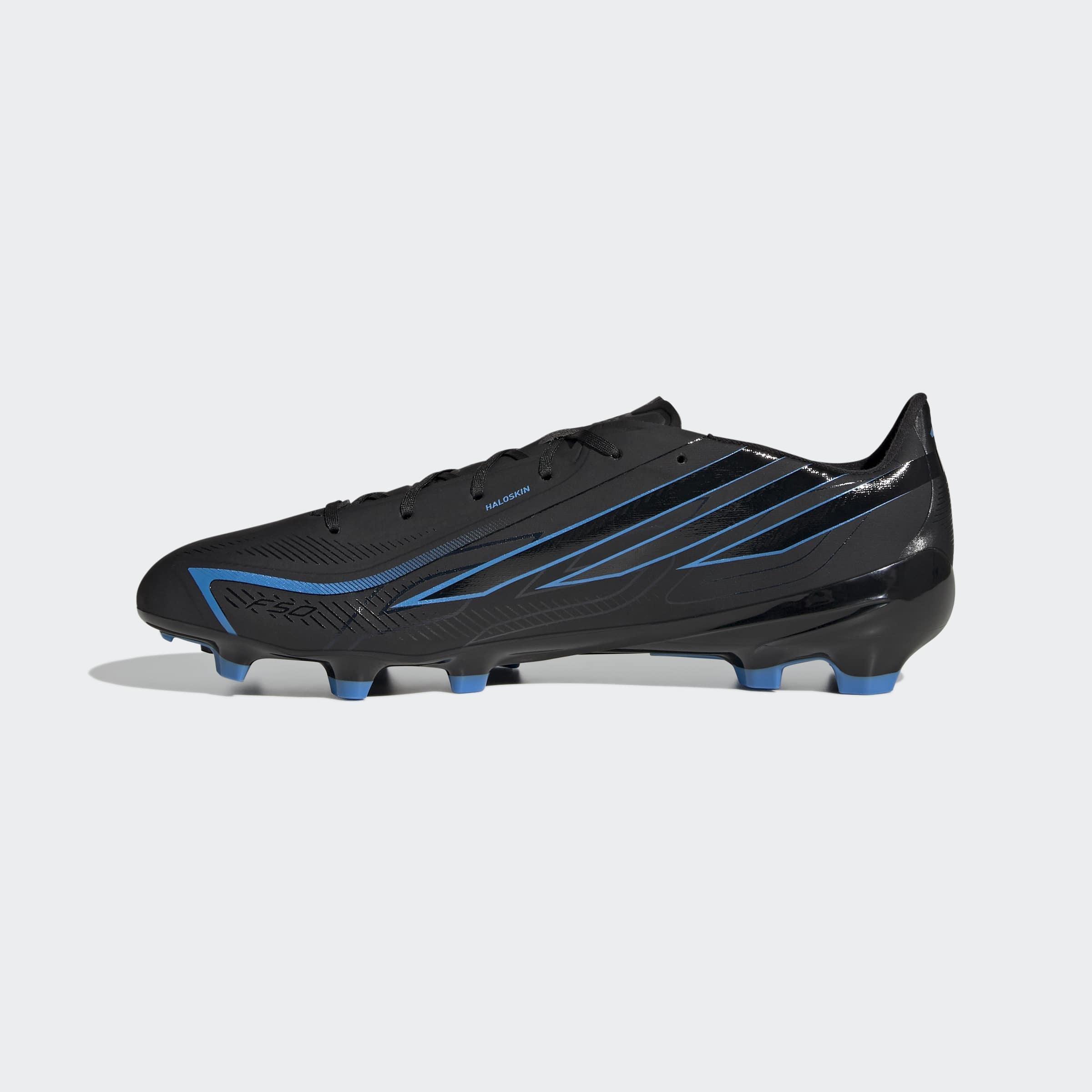 Unisex F50 Hyperfast League Firm Ground Football Boots, Black, A701_ONE, large image number 9