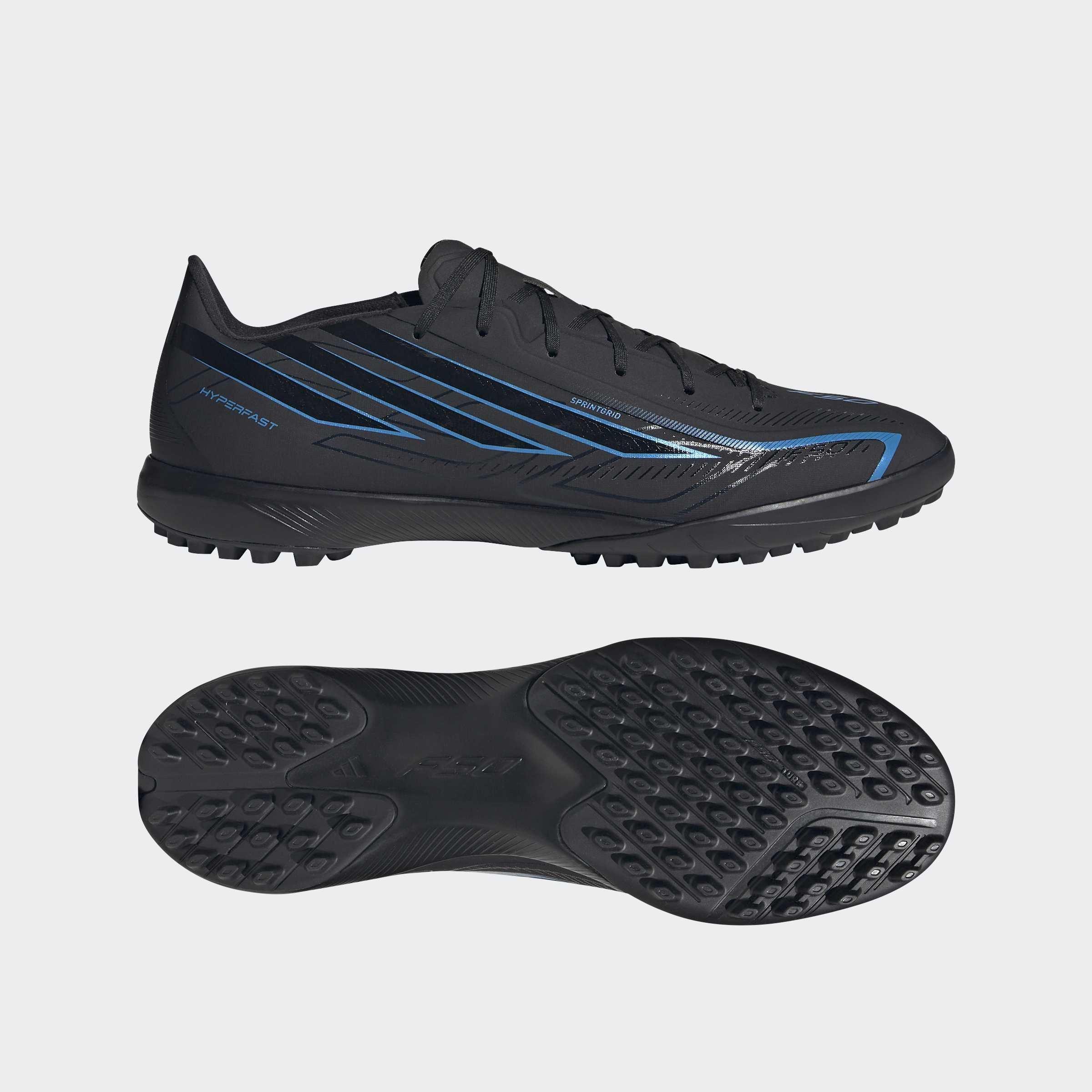 Unisex F50 Hyperfast League Turf Football Shoes, Black, A701_ONE, large image number 8