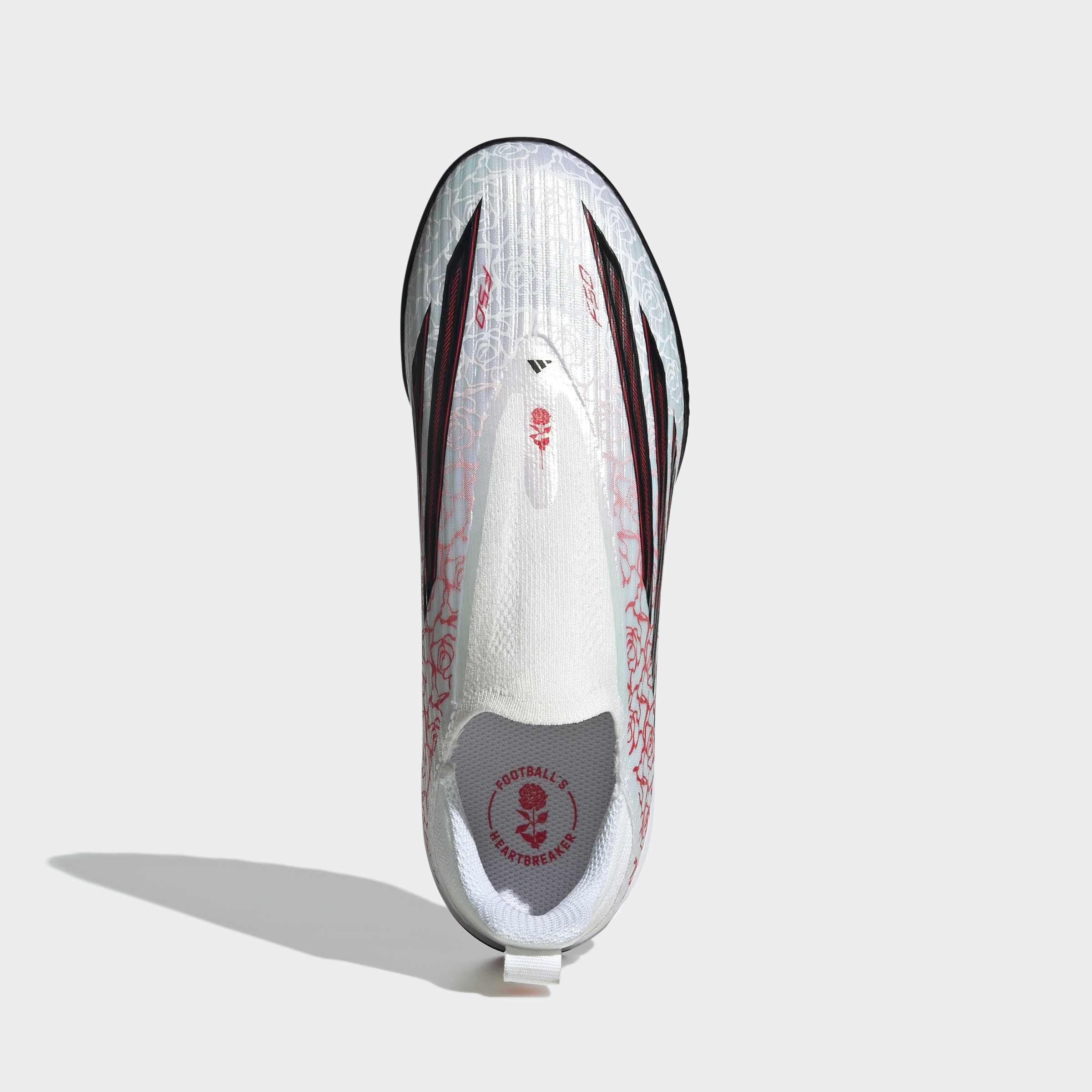 Kids Unisex F50 League Lamine Yamal Laceless Turf Football Boots, White