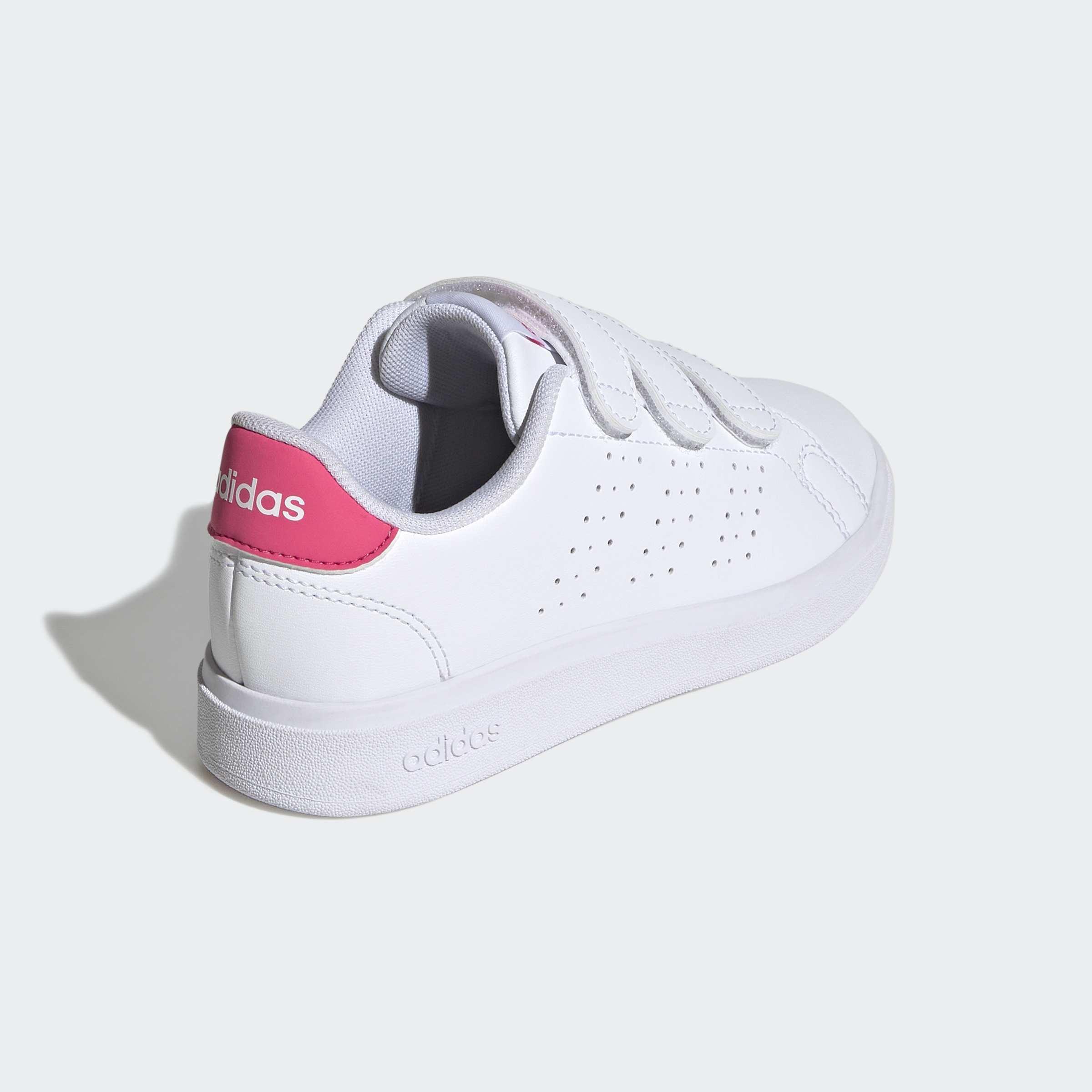Kids Unisex Advantage Base 2.0 Shoes, White, A701_ONE, large image number 3