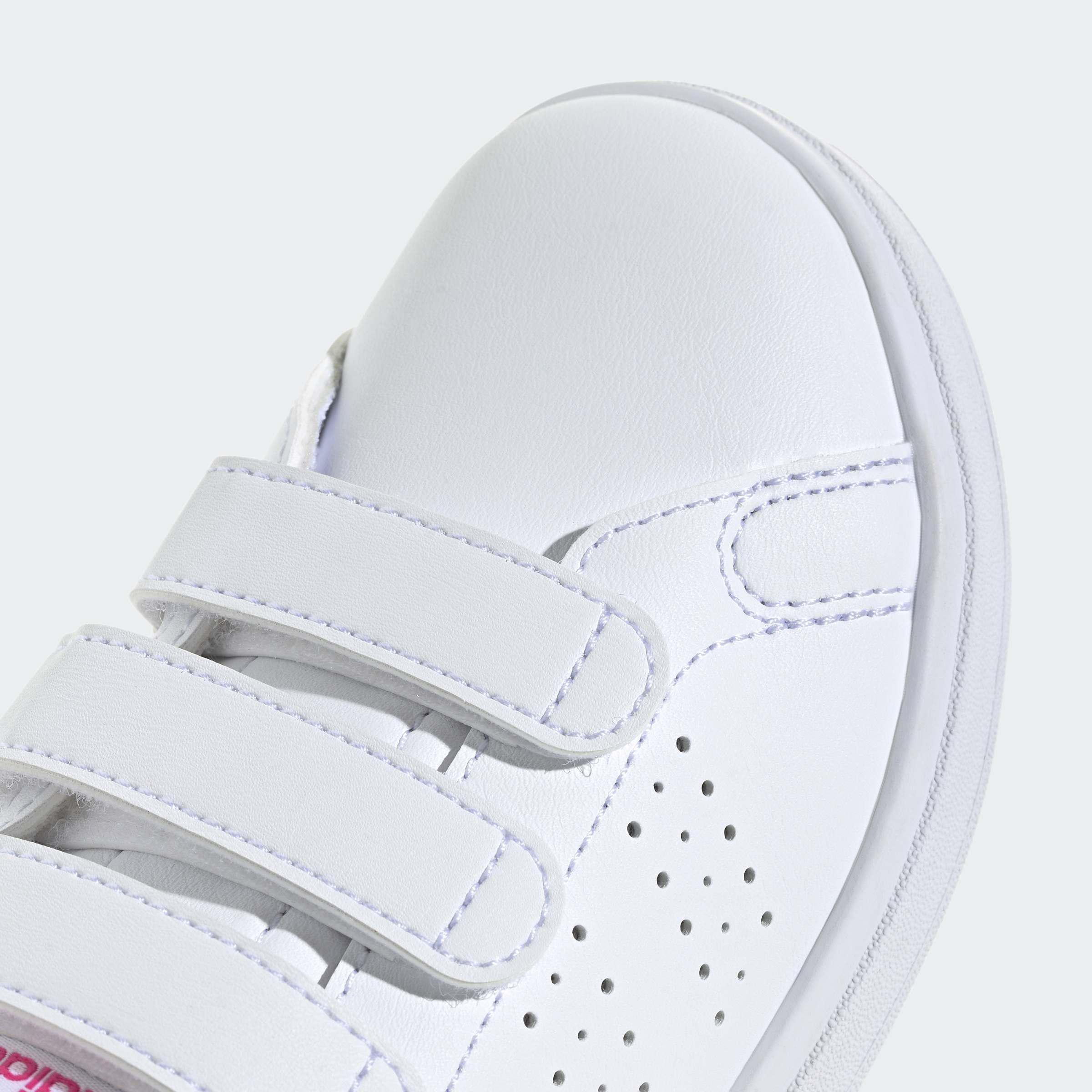 Kids Unisex Advantage Base 2.0 Shoes, White, A701_ONE, large image number 4
