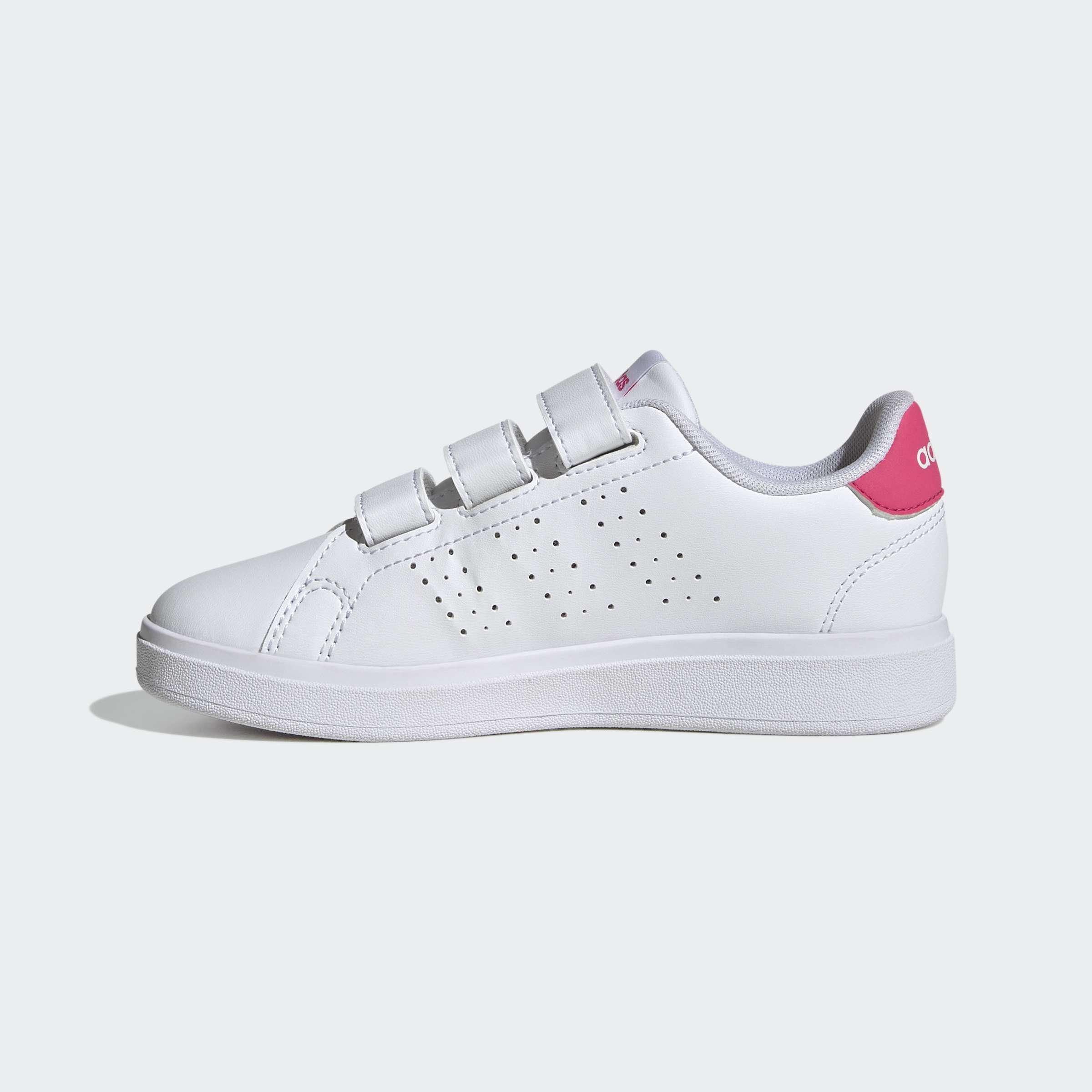 Kids Unisex Advantage Base 2.0 Shoes, White, A701_ONE, large image number 6