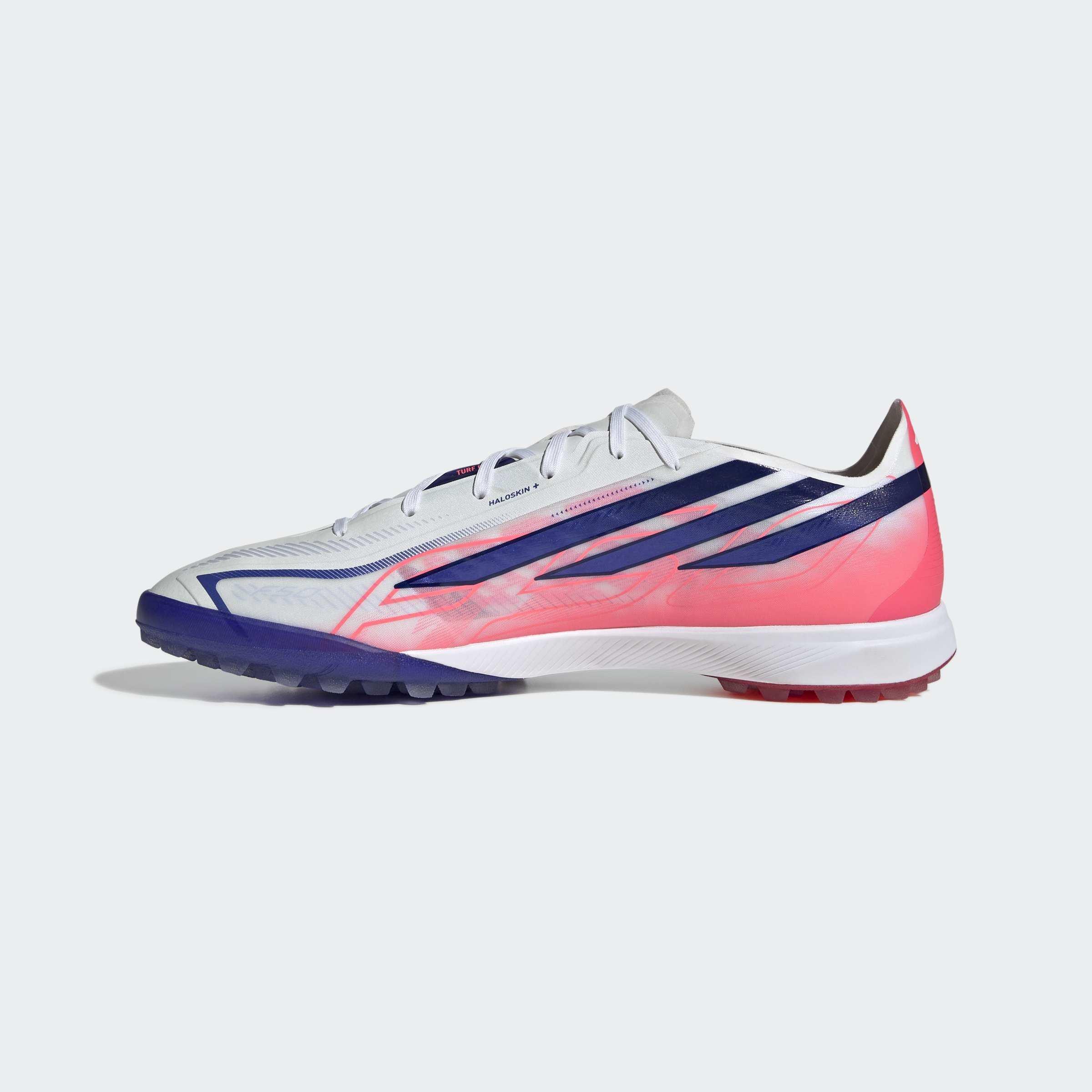 Unisex F50 Hyperfast Pro Turf Football Boots, White, A701_ONE, large image number 6