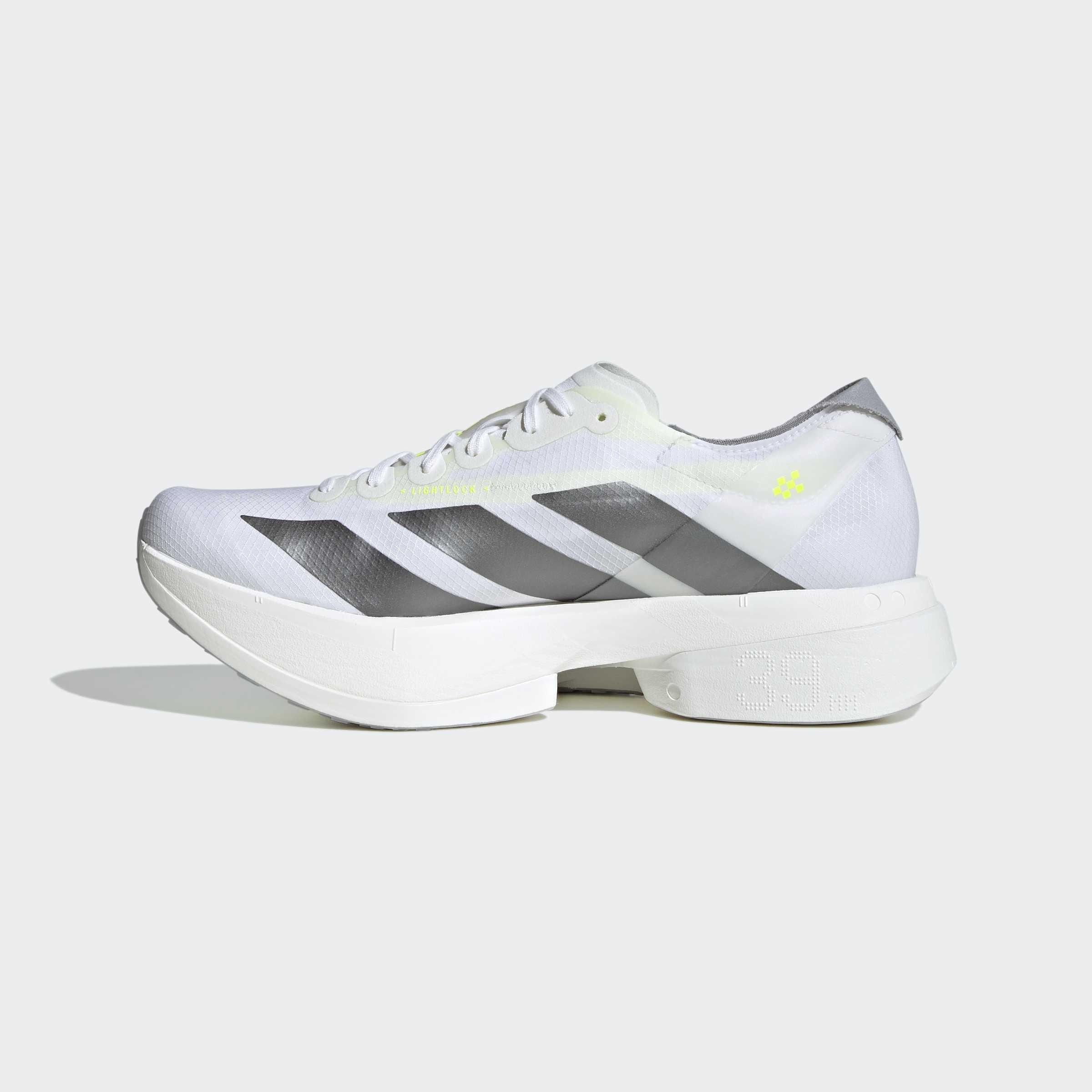 Adizero Adios Pro 4 Shoes, White, A701_ONE, large image number 6