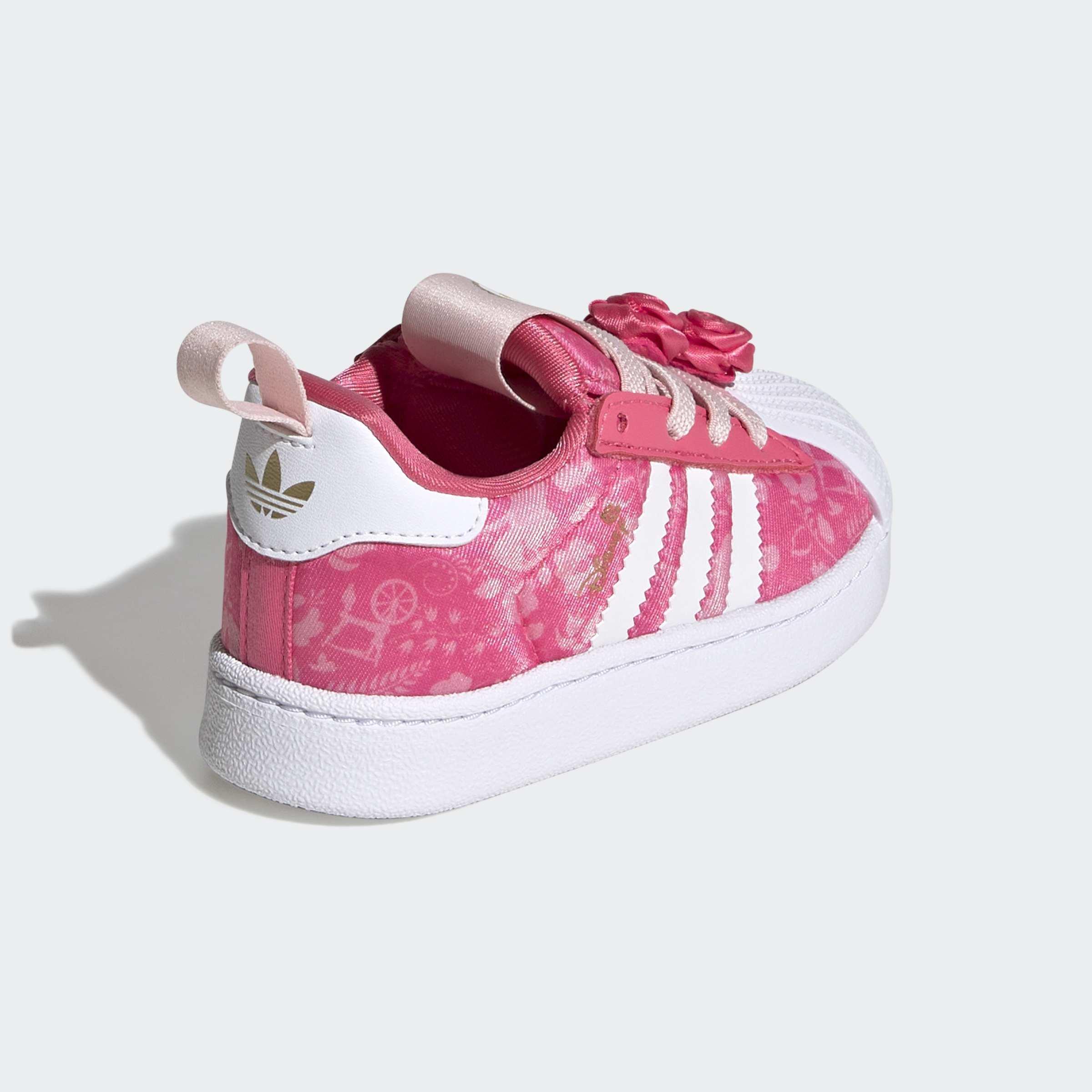 Kids Girls adidas Disney Princess Superstar Quickon Shoes, Pink ...