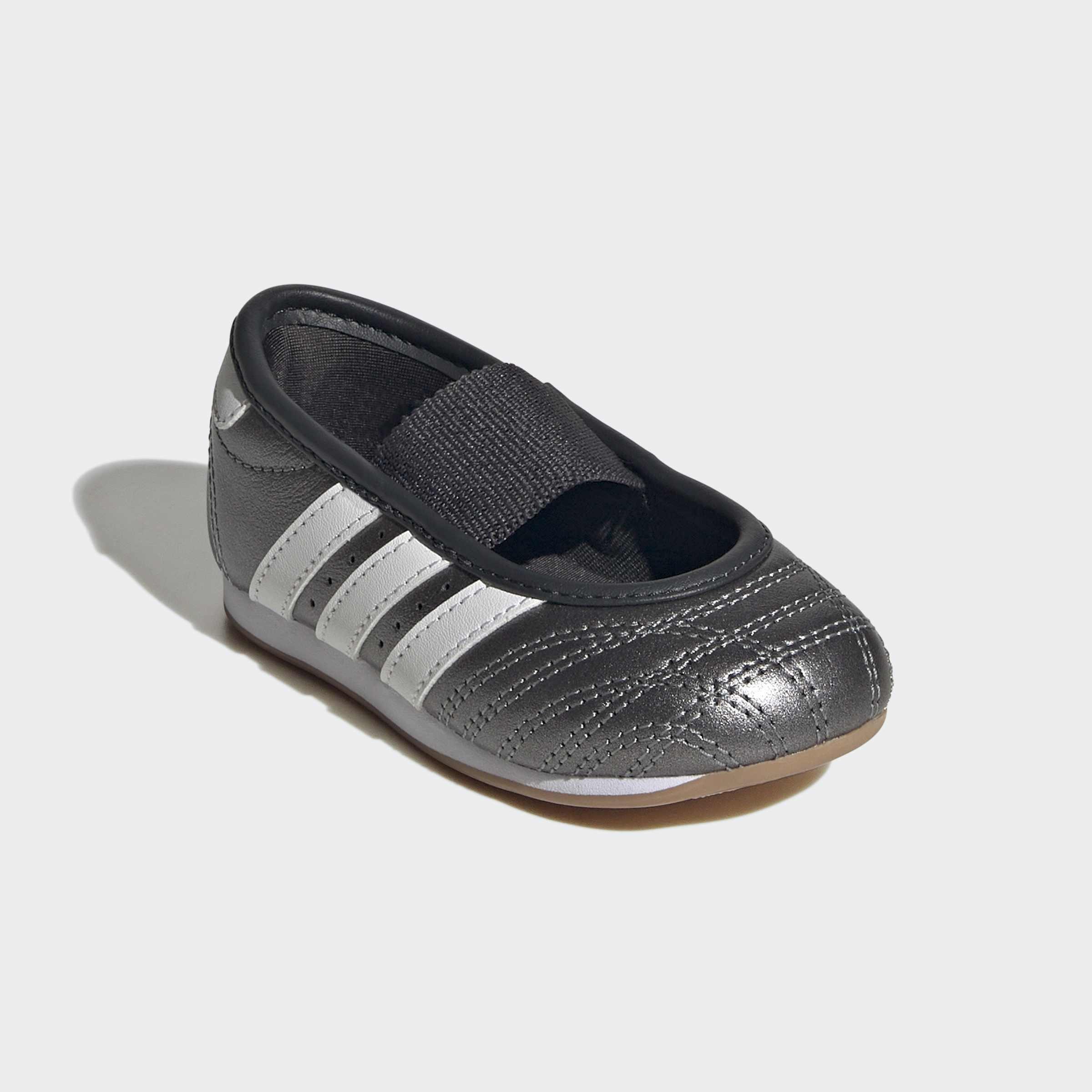 Kids Unisex Adidas Taekwondo Mj Shoes, Grey, A701_ONE, large image number 2