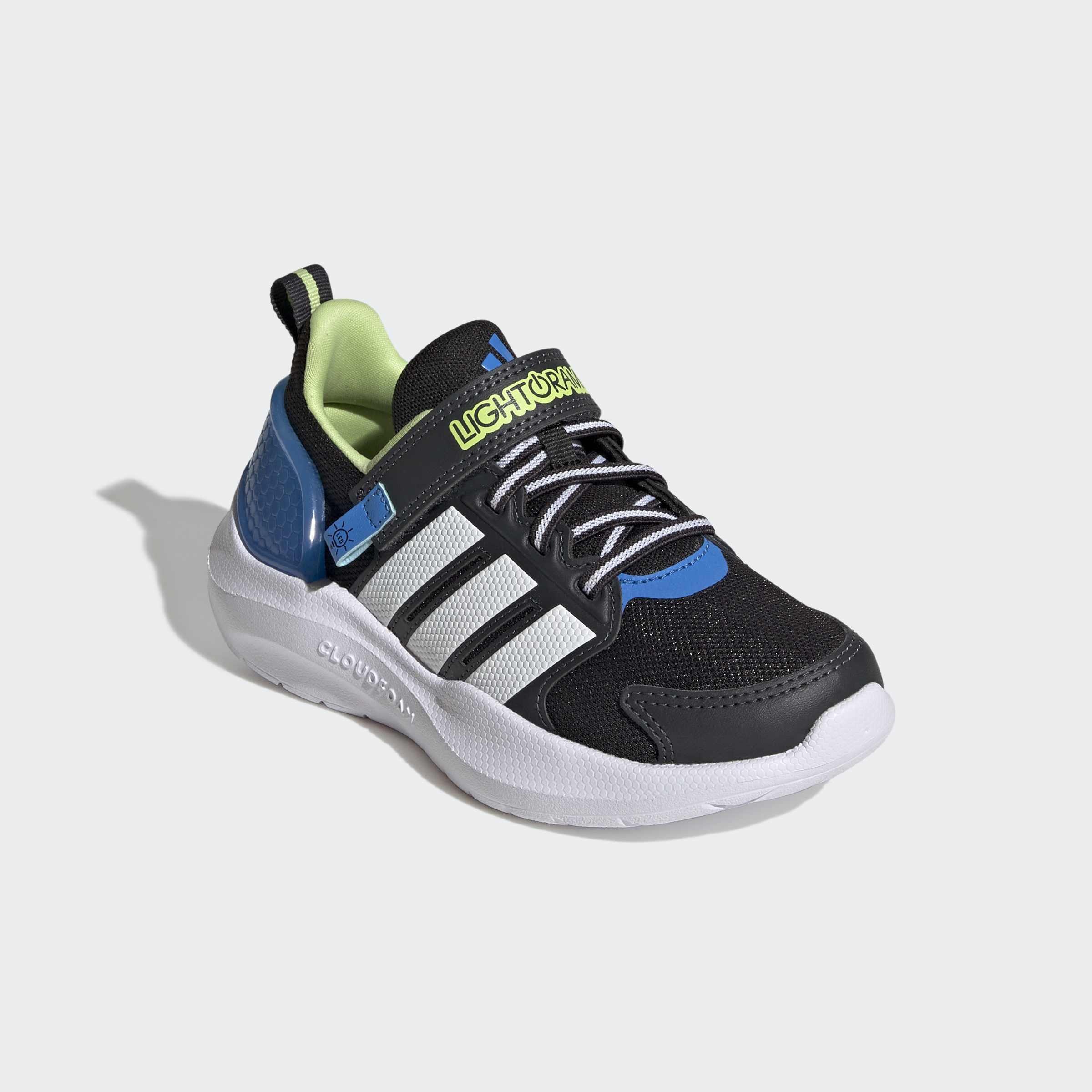 Kids Unisex Lightorama Runner Shoes, Black, A701_ONE, large image number 2