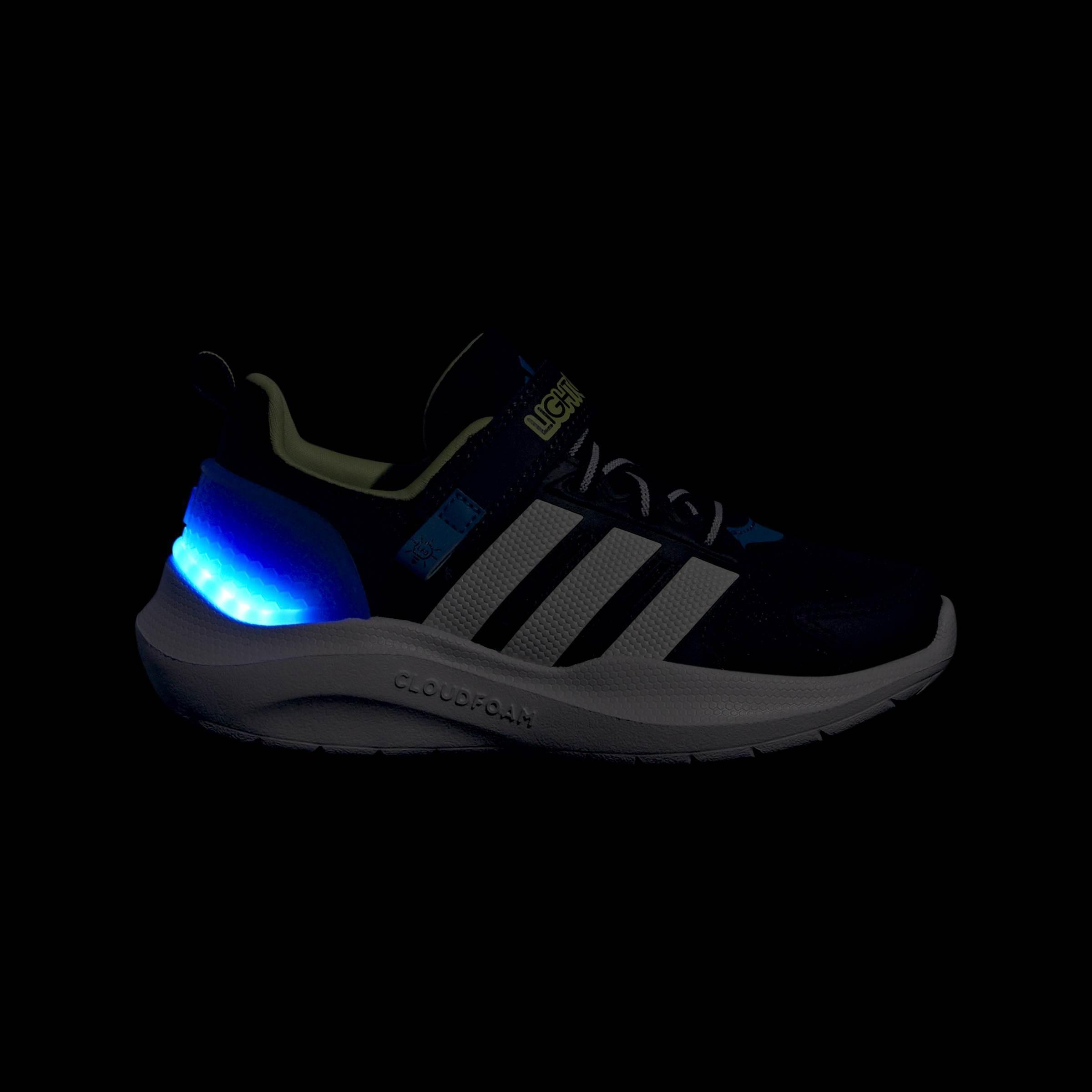 Kids Unisex Lightorama Runner Shoes, Black, A701_ONE, large image number 8