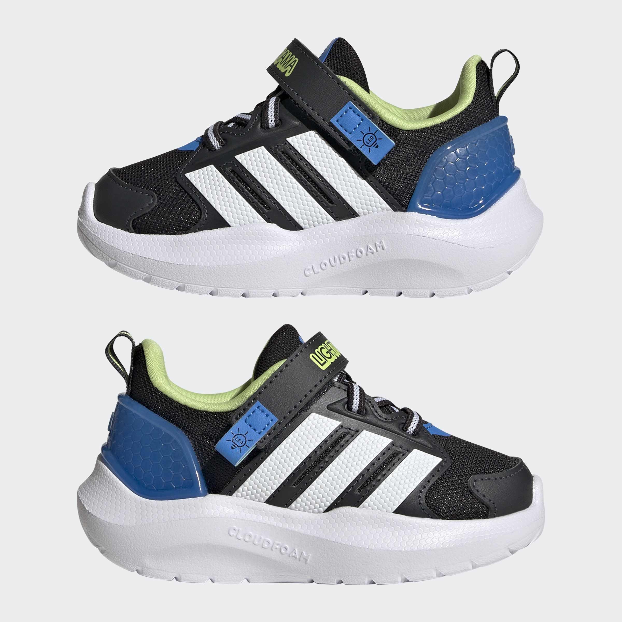 Kids Unisex Lightorama Shoes, Black, A701_ONE, large image number 7