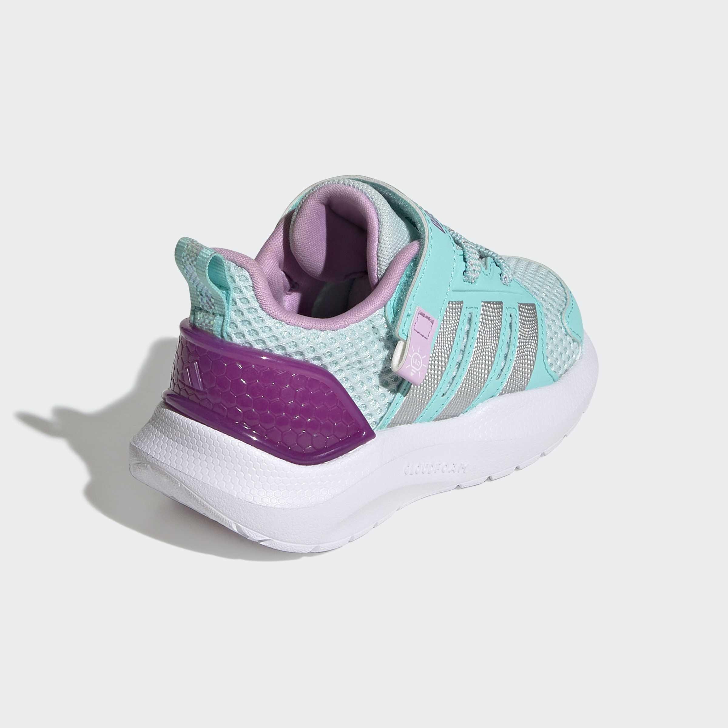 Kids Unisex Lightorama Runner Shoes, Turquoise, A701_ONE, large image number 3