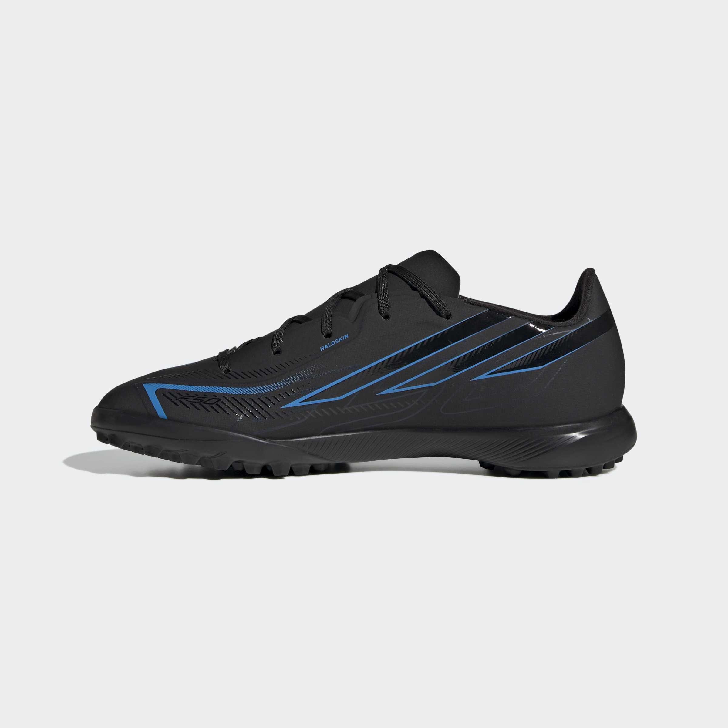 Kids Unisex F50 Hyperfast League Turf Football Boots, Black, A701_ONE, large image number 6