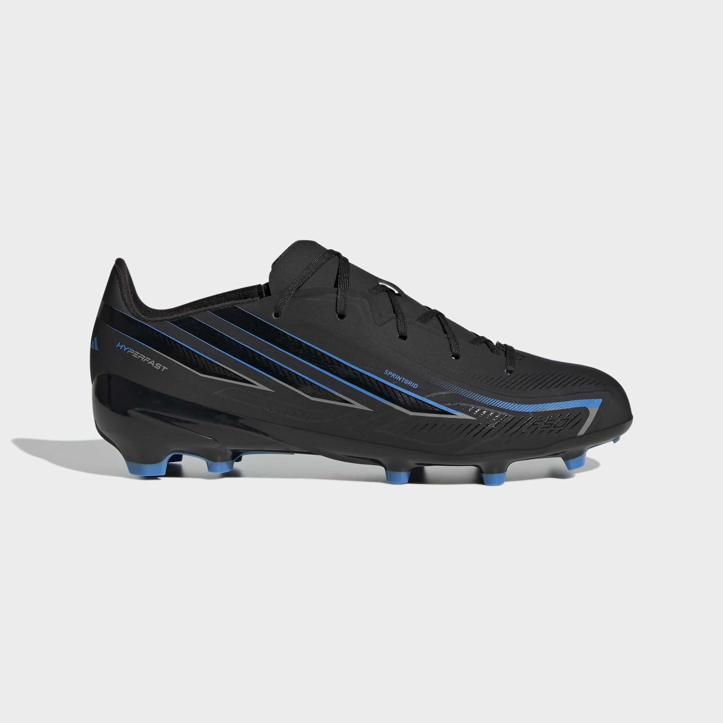 Kids Unisex F50 Hyperfast League Firm Ground Football Boots, Black