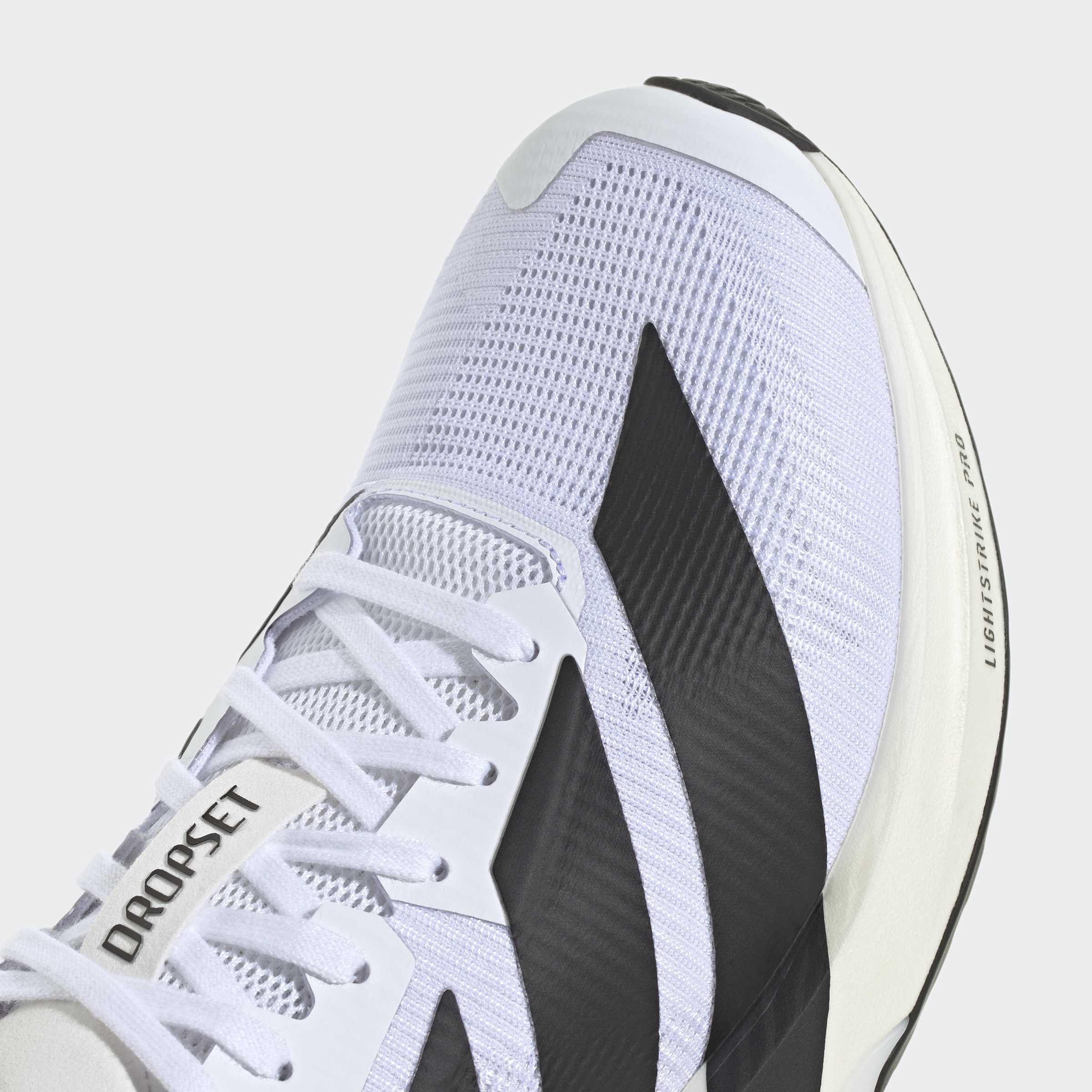 ADIZERO Dropset Pro Training Shoes, White, A701_ONE, large image number 4