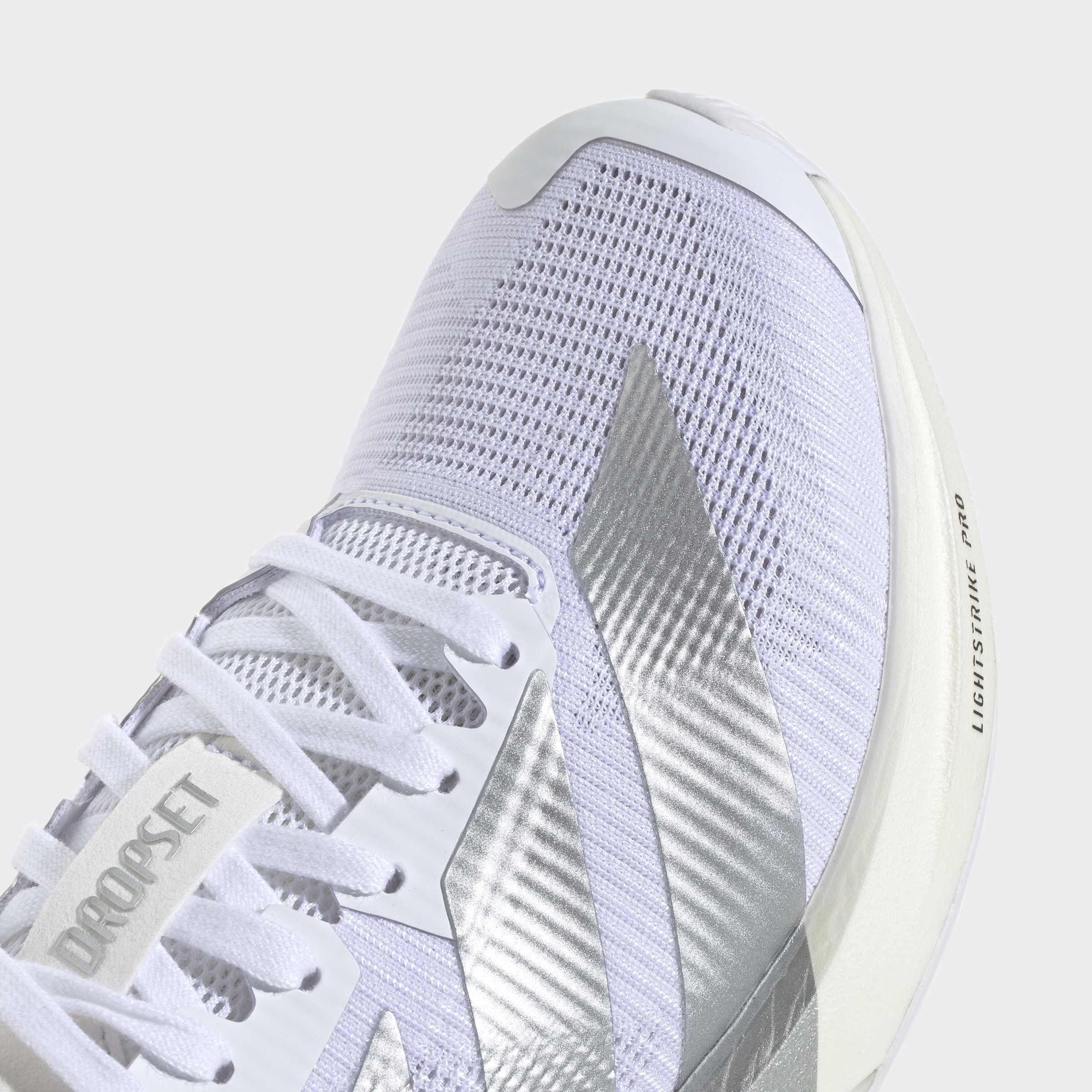 ADIZERO Dropset Pro Training Shoes, White, A701_ONE, large image number 4