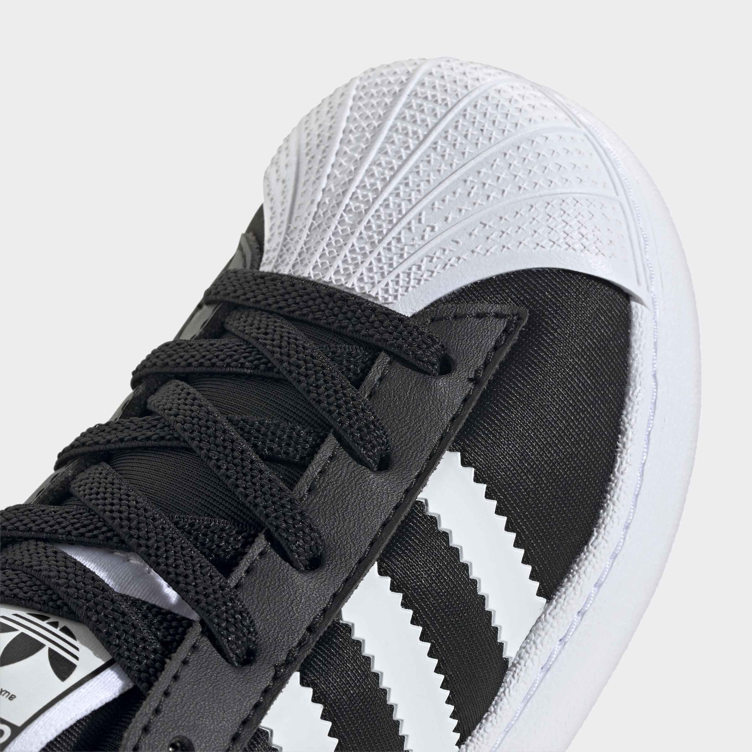 Kids Unisex Superstar Quickon Shoes, Black, A701_ONE, large image number 4