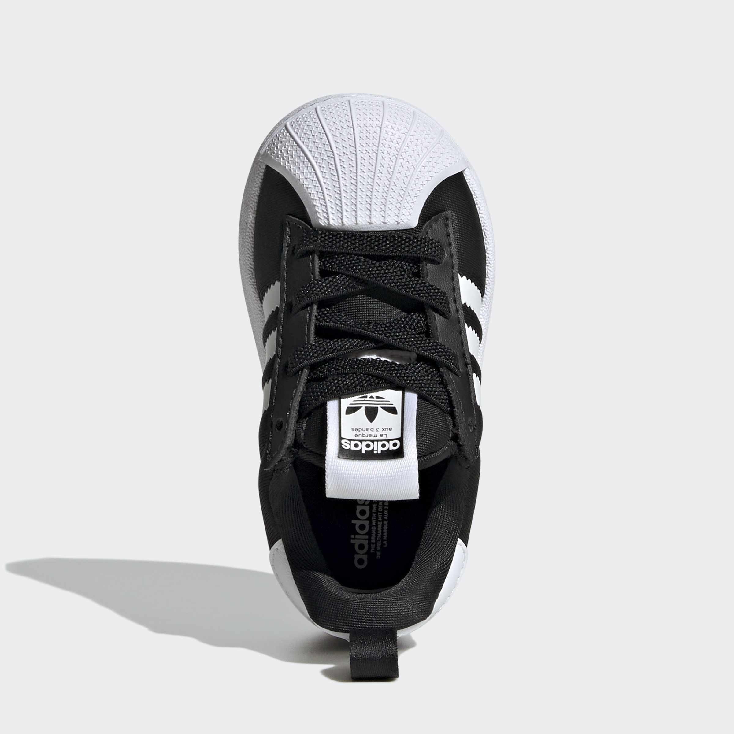 Kids Unisex Superstar Quickon Shoes, Black, A701_ONE, large image number 1