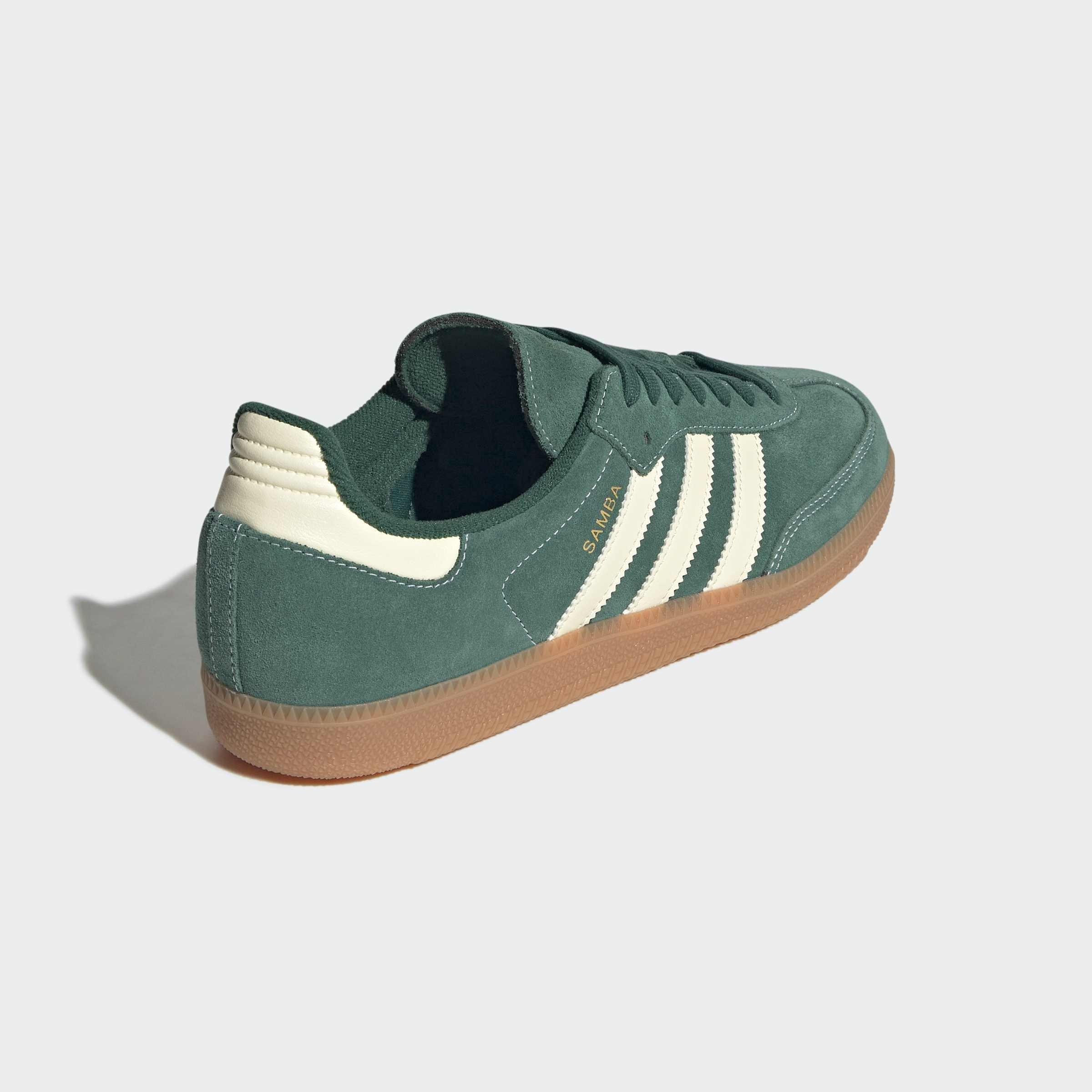 Samba OG Shoes, Green, A701_ONE, large image number 3
