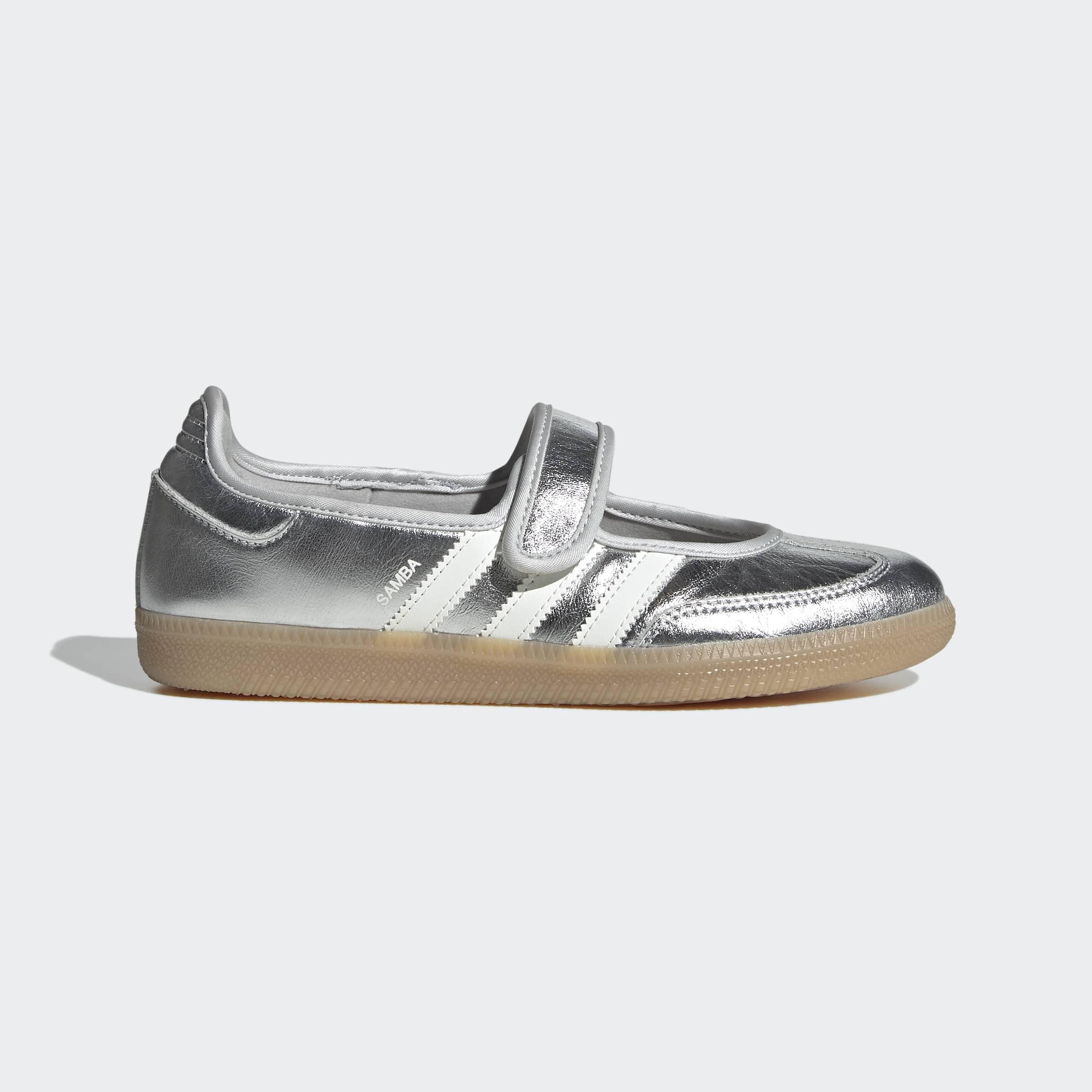 Samba Jane Shoes, Silver