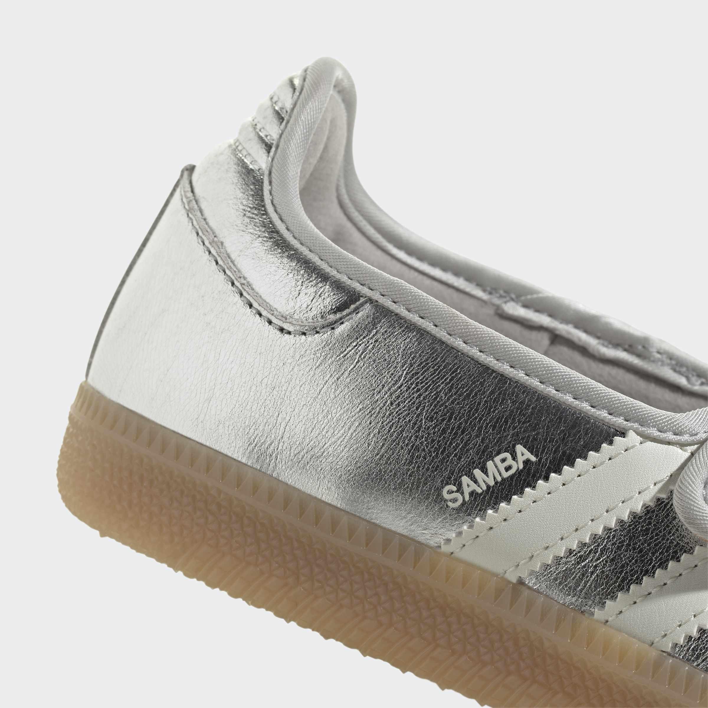 Samba Jane Shoes, Silver, A701_ONE, large image number 4