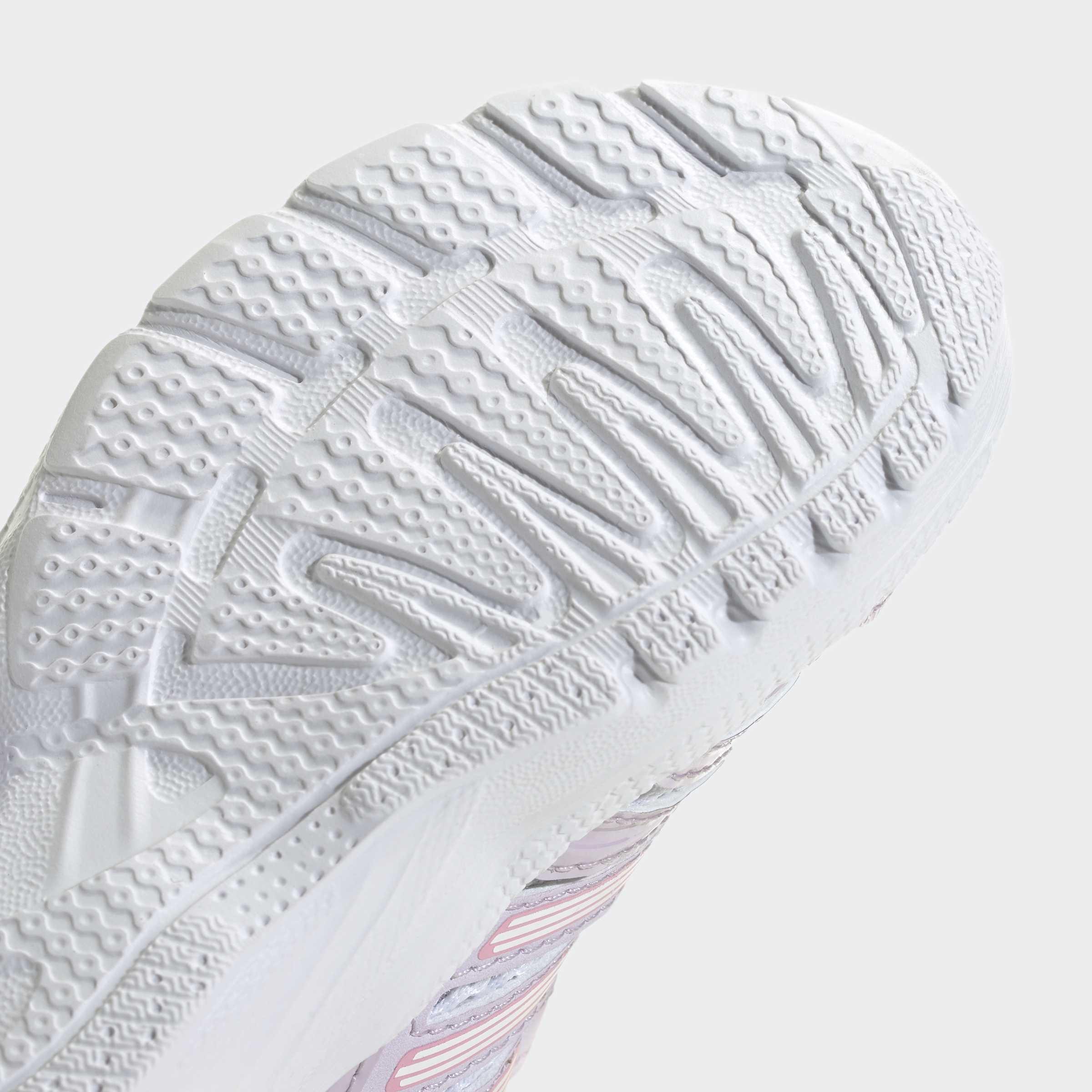 Kids Unisex Adistar Control 5 Led Elastic Lace Shoes, White, A701_ONE, large image number 6