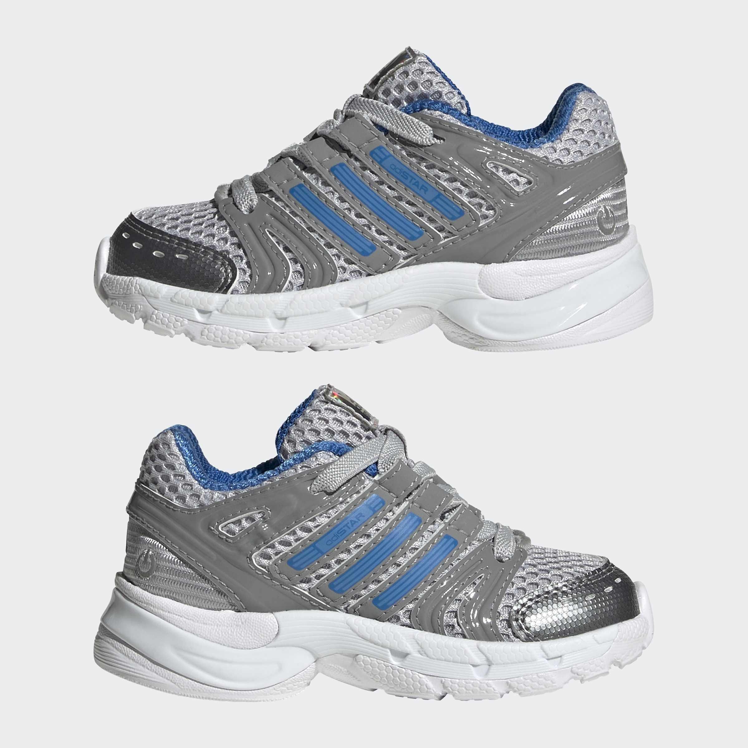 Kids Unisex Adistar Control 5 Led Elastic Lace Shoes, Grey, A701_ONE, large image number 8