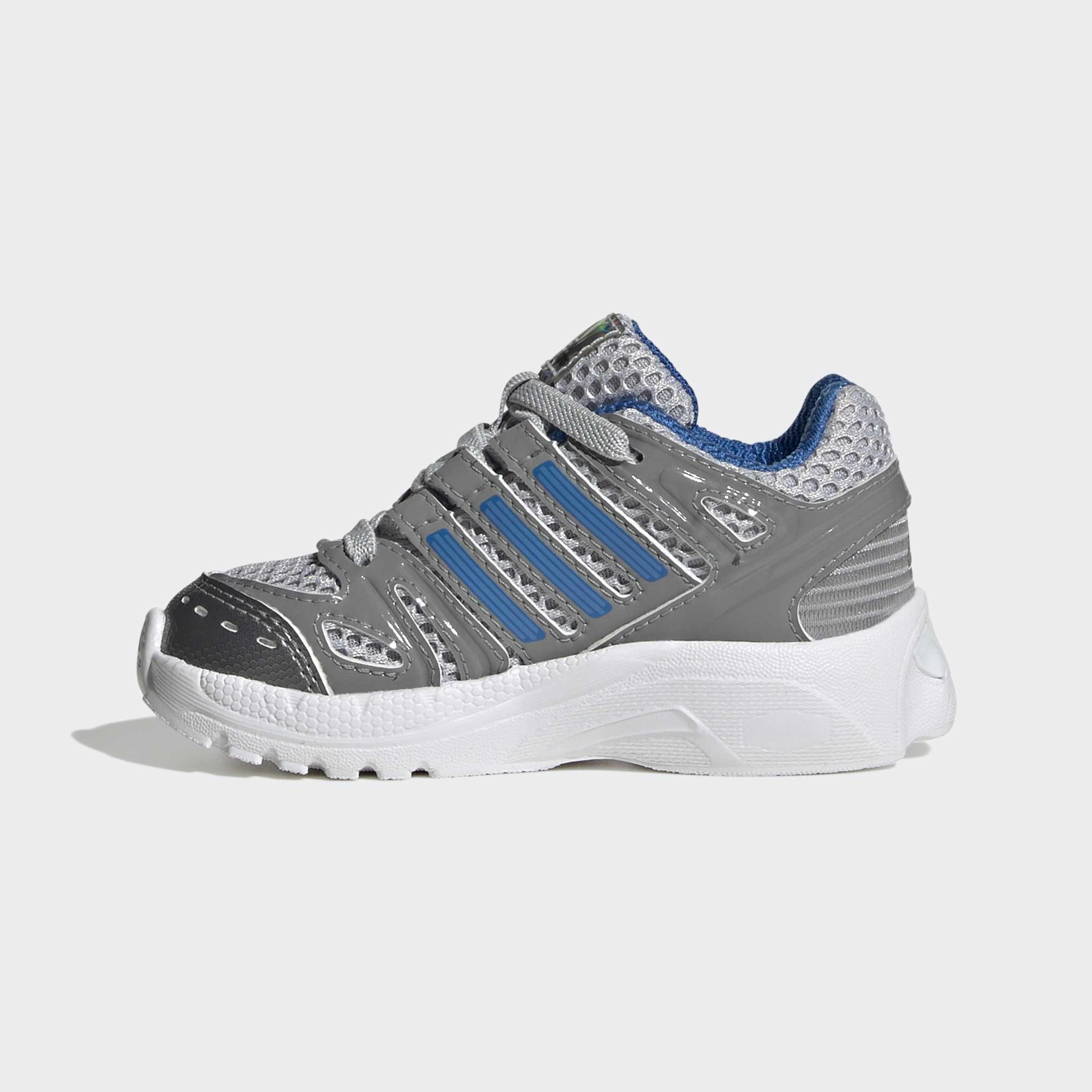 Kids Unisex Adistar Control 5 Led Elastic Lace Shoes, Grey, A701_ONE, large image number 11