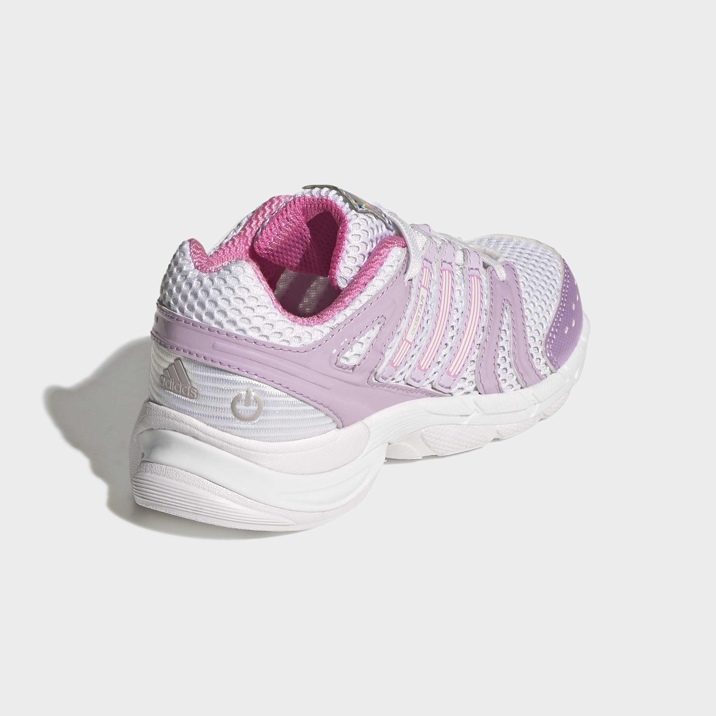 Kids Unisex Adistar Control 5 Led Elastic Lace Shoes, White, A701_ONE, large image number 3