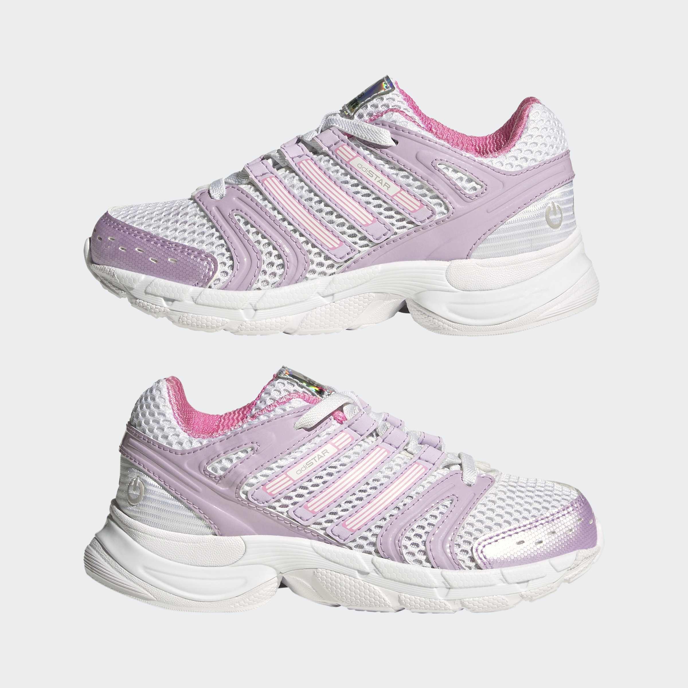 Kids Unisex Adistar Control 5 Led Elastic Lace Shoes, White, A701_ONE, large image number 8