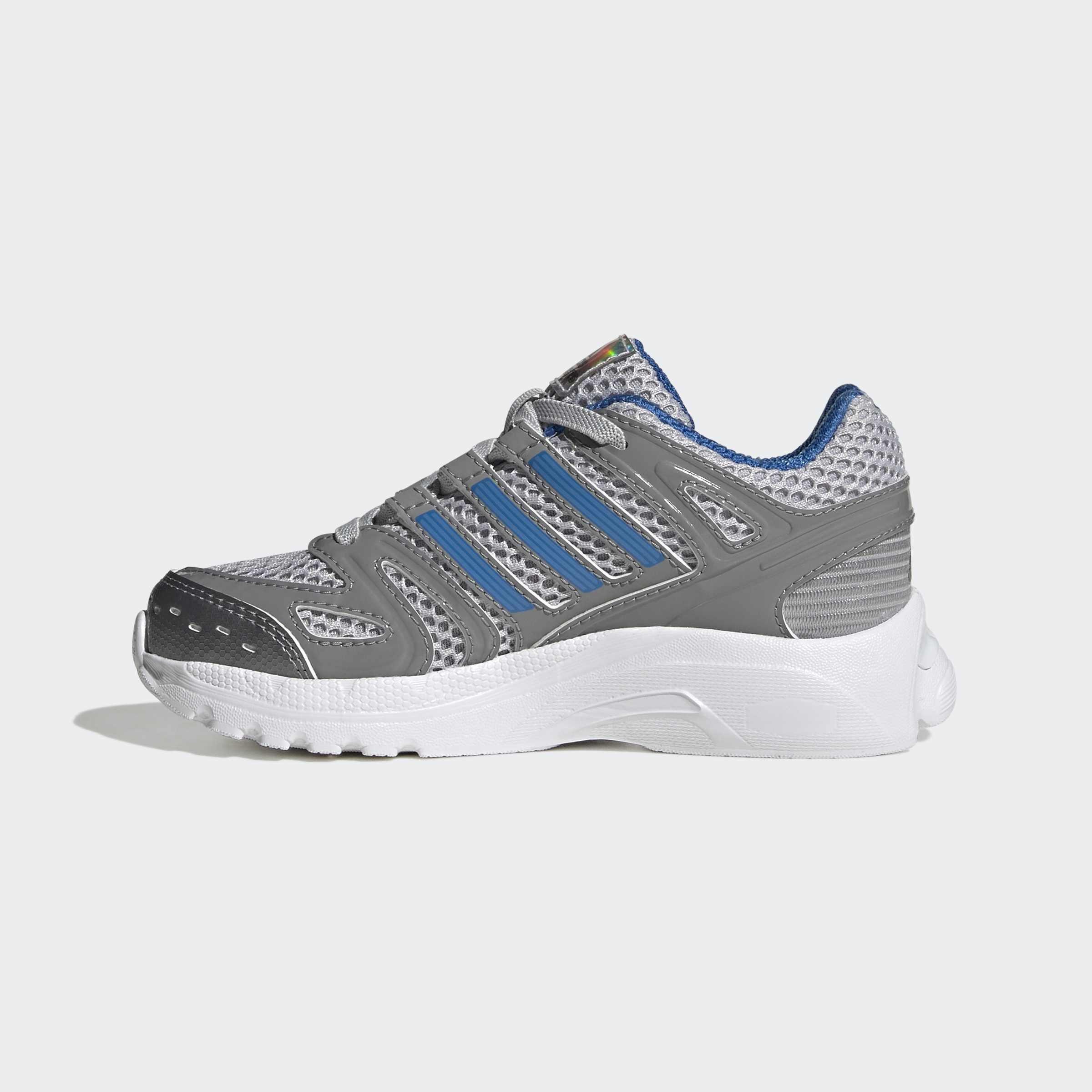 Kids Unisex Adistar Control 5 Led Elastic Lace Shoes, Grey, A701_ONE, large image number 8
