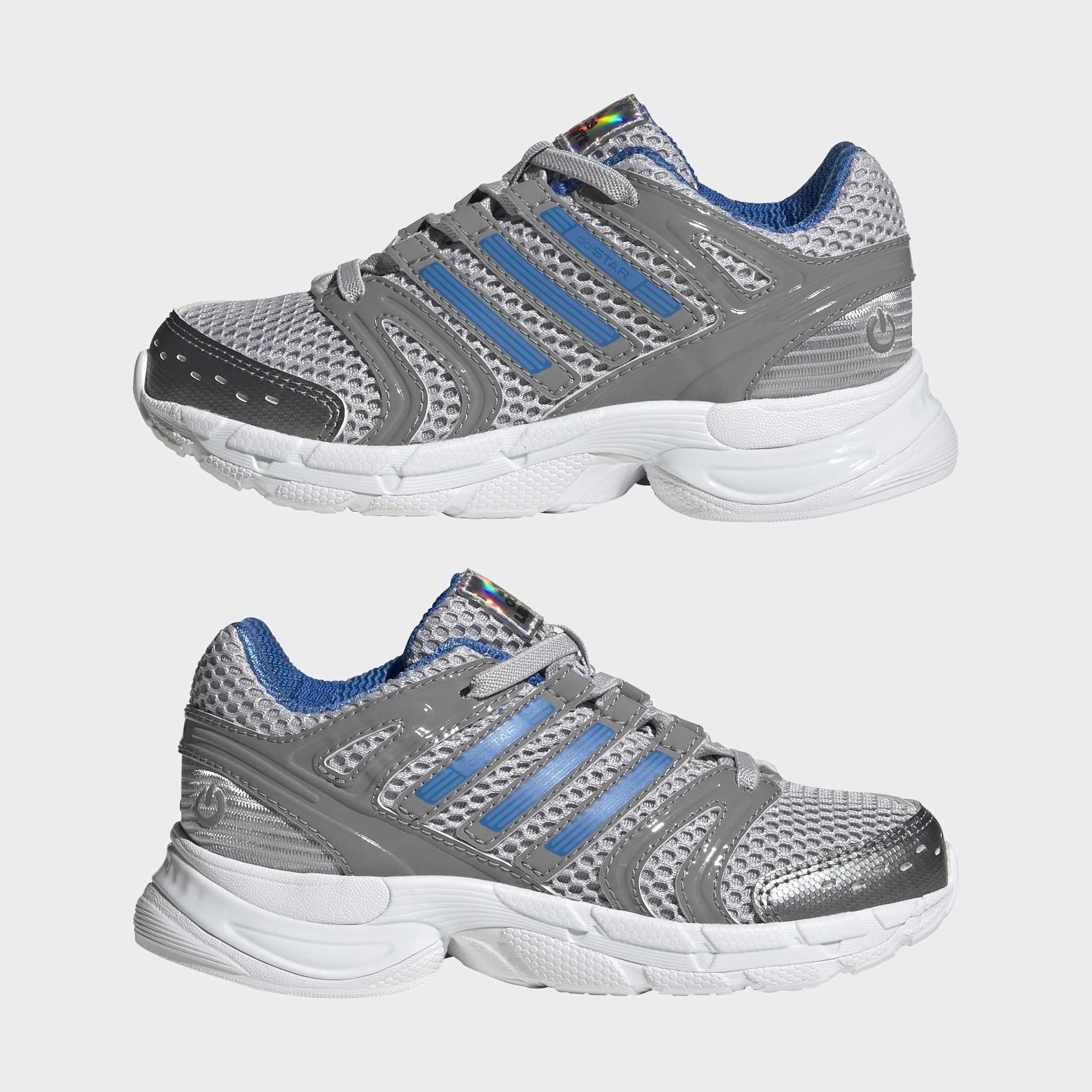 Kids Unisex Adistar Control 5 Led Elastic Lace Shoes, Grey, A701_ONE, large image number 9