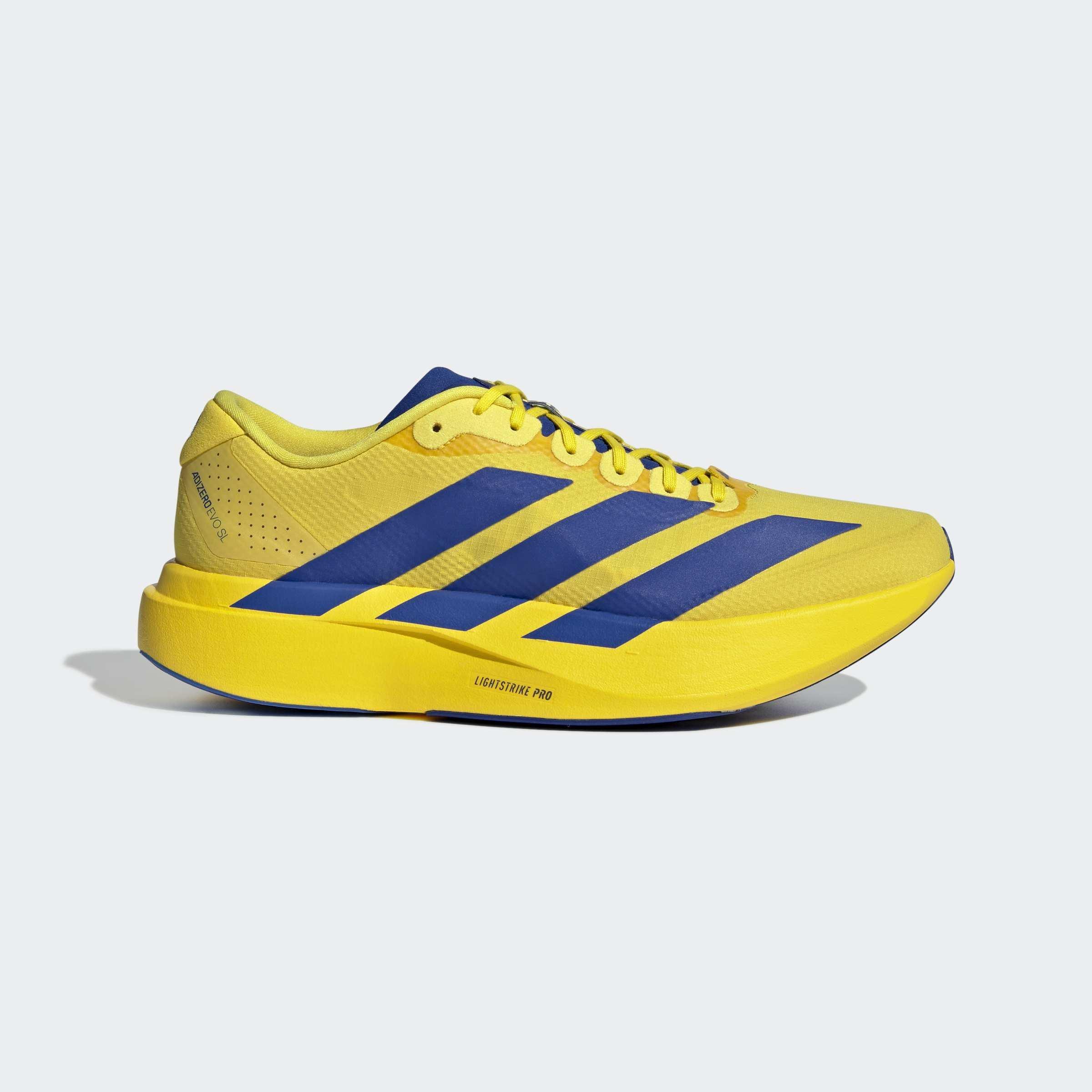 Adizero EVO SL Shoes, Yellow, A701_ONE, large image number 0