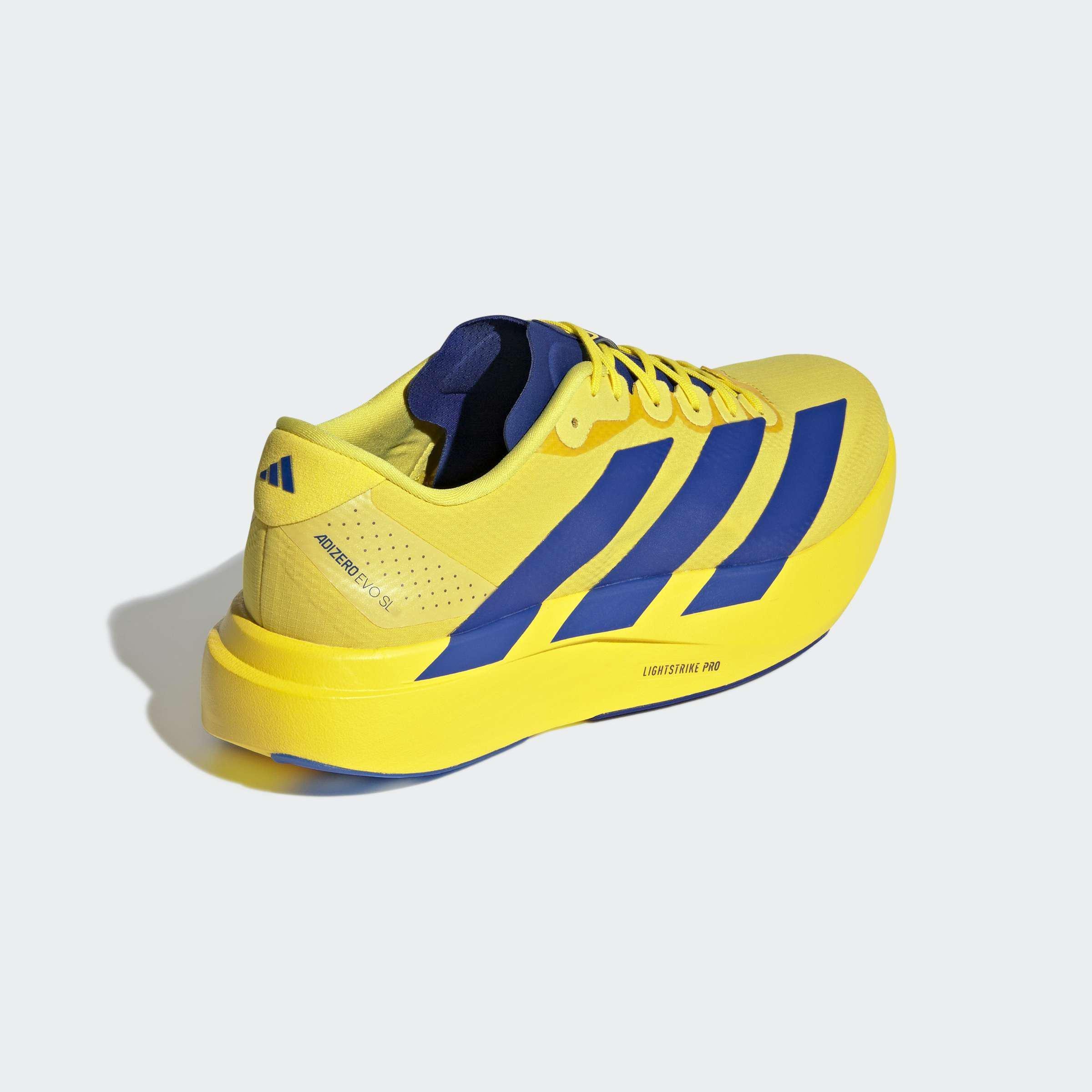 Adizero EVO SL Shoes, Yellow, A701_ONE, large image number 3