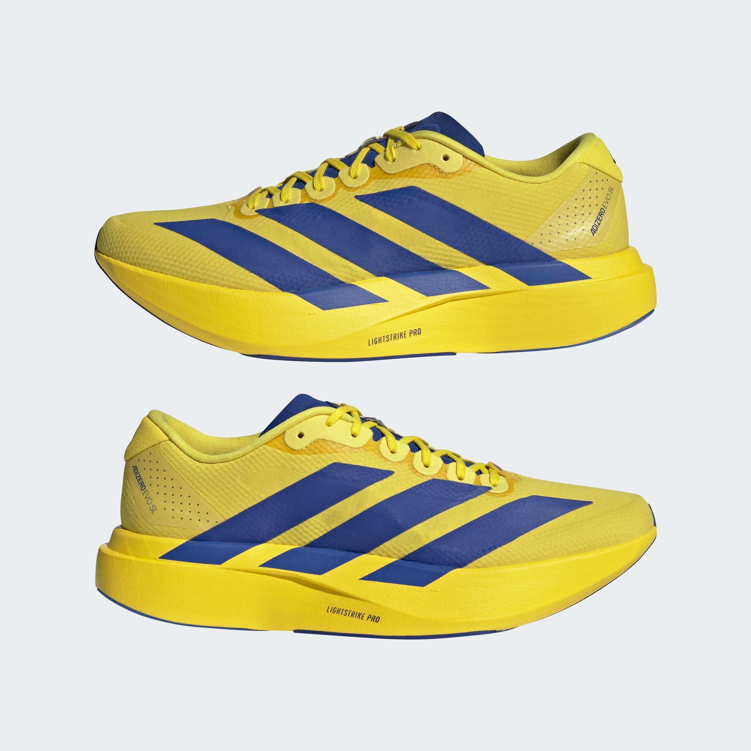 Adizero EVO SL Shoes, Yellow, A701_ONE, large image number 6
