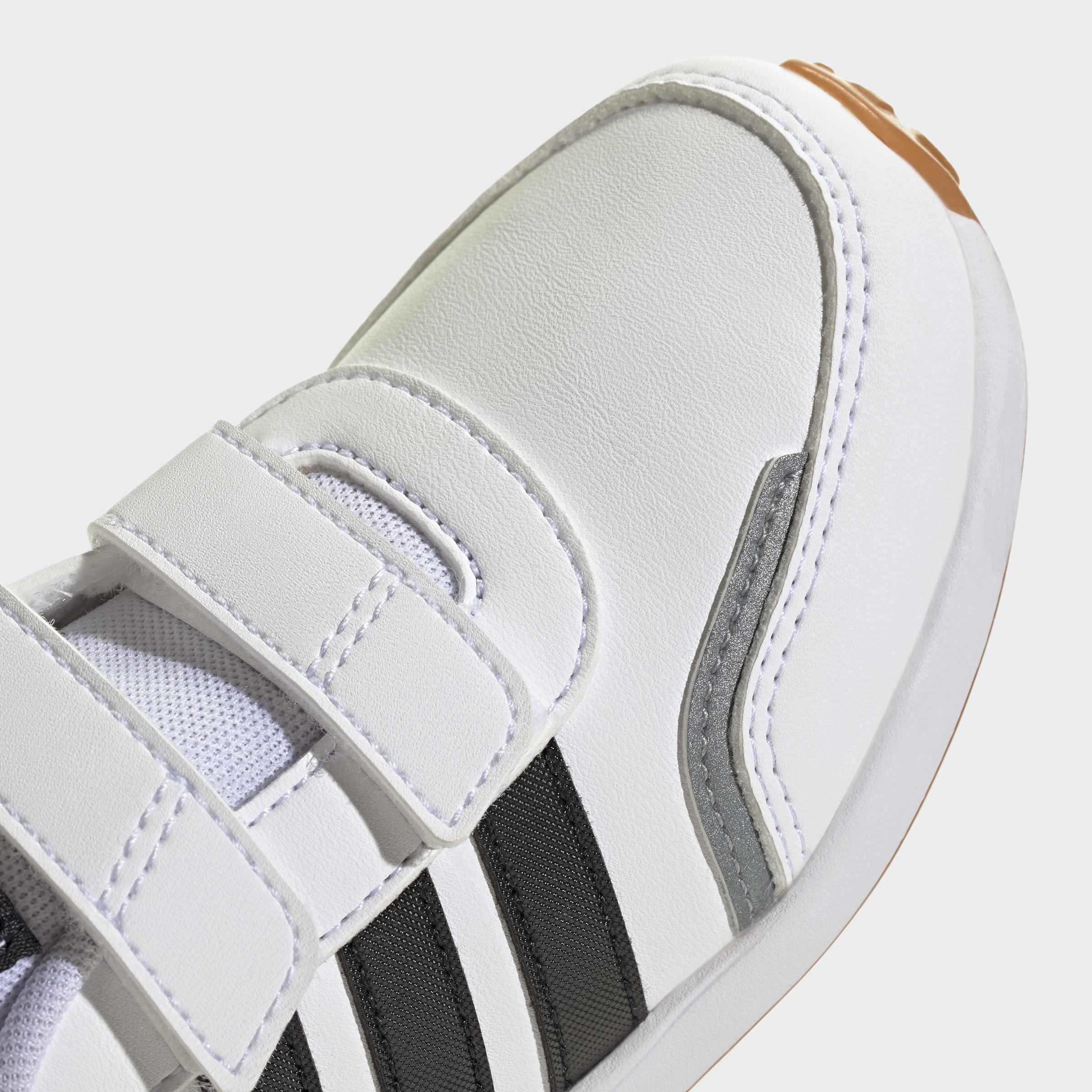 Kids Unisex Vs Switch Bts Shoes, White, A701_ONE, large image number 4