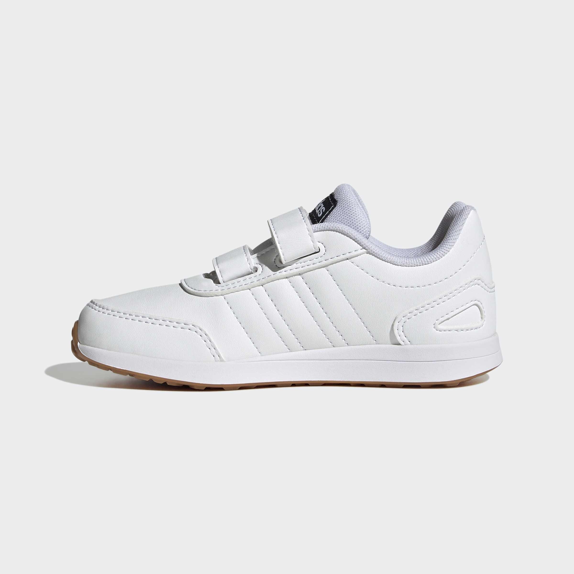 Kids Unisex Vs Switch Bts Shoes, White, A701_ONE, large image number 6