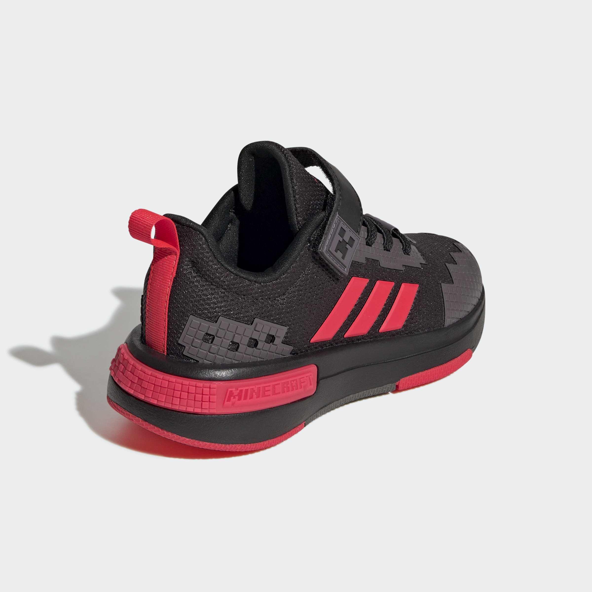 Kids Unisex adidas Minecraft Pro Shoes, Black, A701_ONE, large image number 3